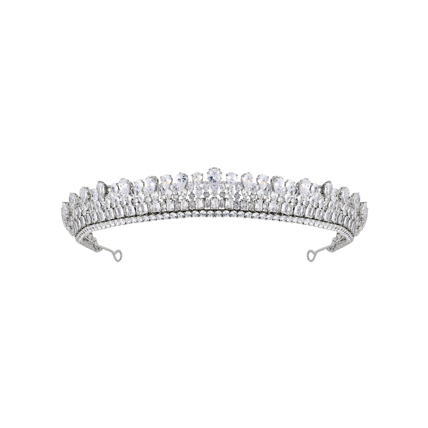Stephanie Browne Australia Women's Silver The Eternity Tiara In Silver