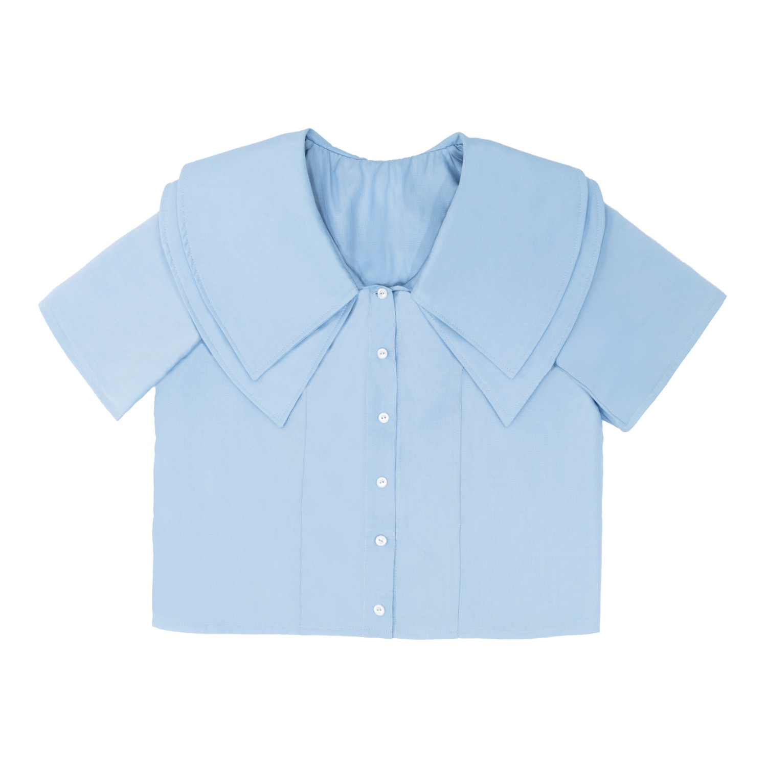 Gualdoni Paris Wien Women's Blue The Cassis Blouse In Blue