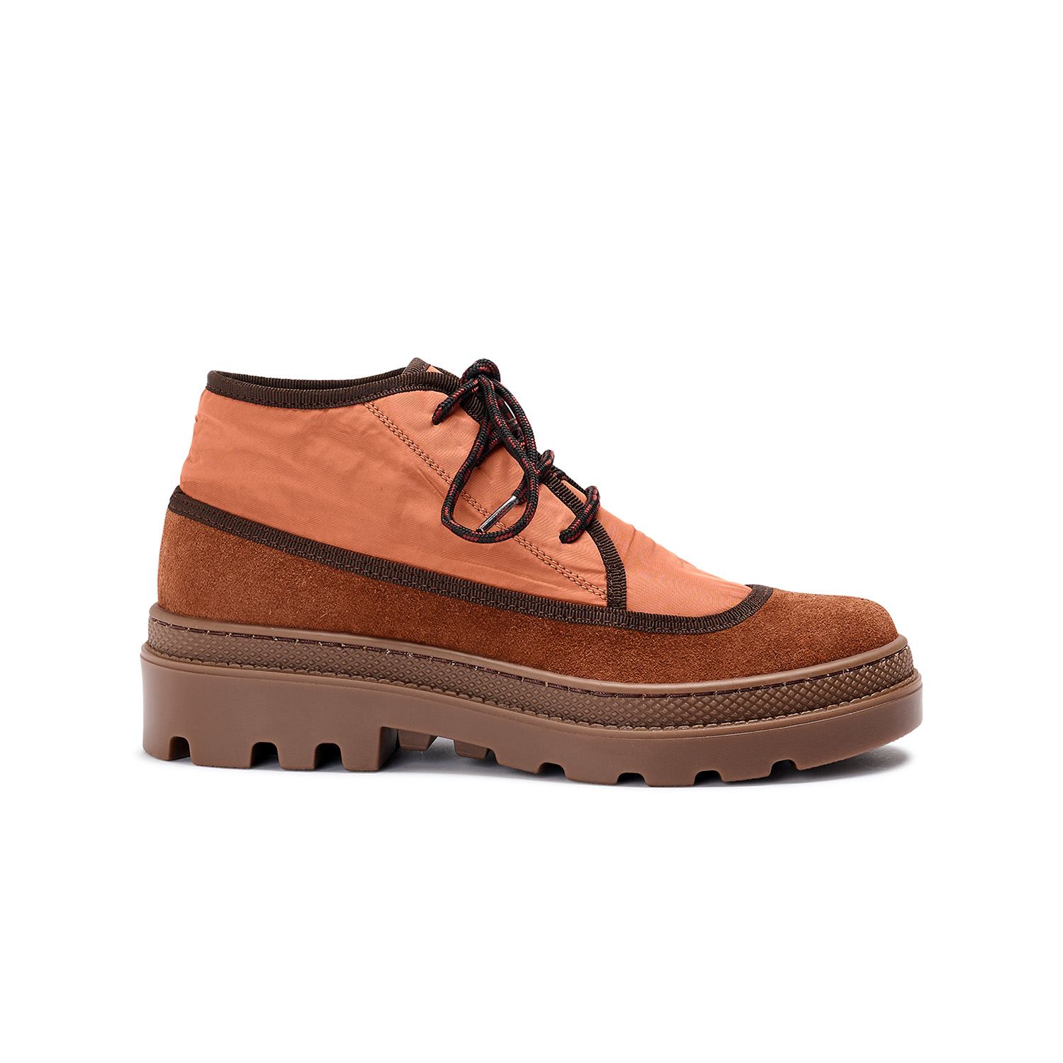 Naguisa Women's Orange  Ankle Boots - Taku Multi Mahogany In Multi
