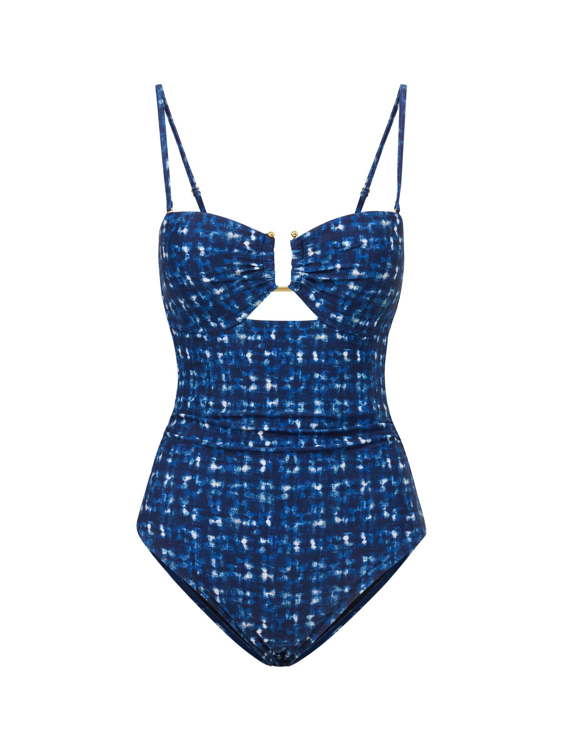 Change Of Scenery Women's Blue Juliette One Piece In Denim Noir In Blue