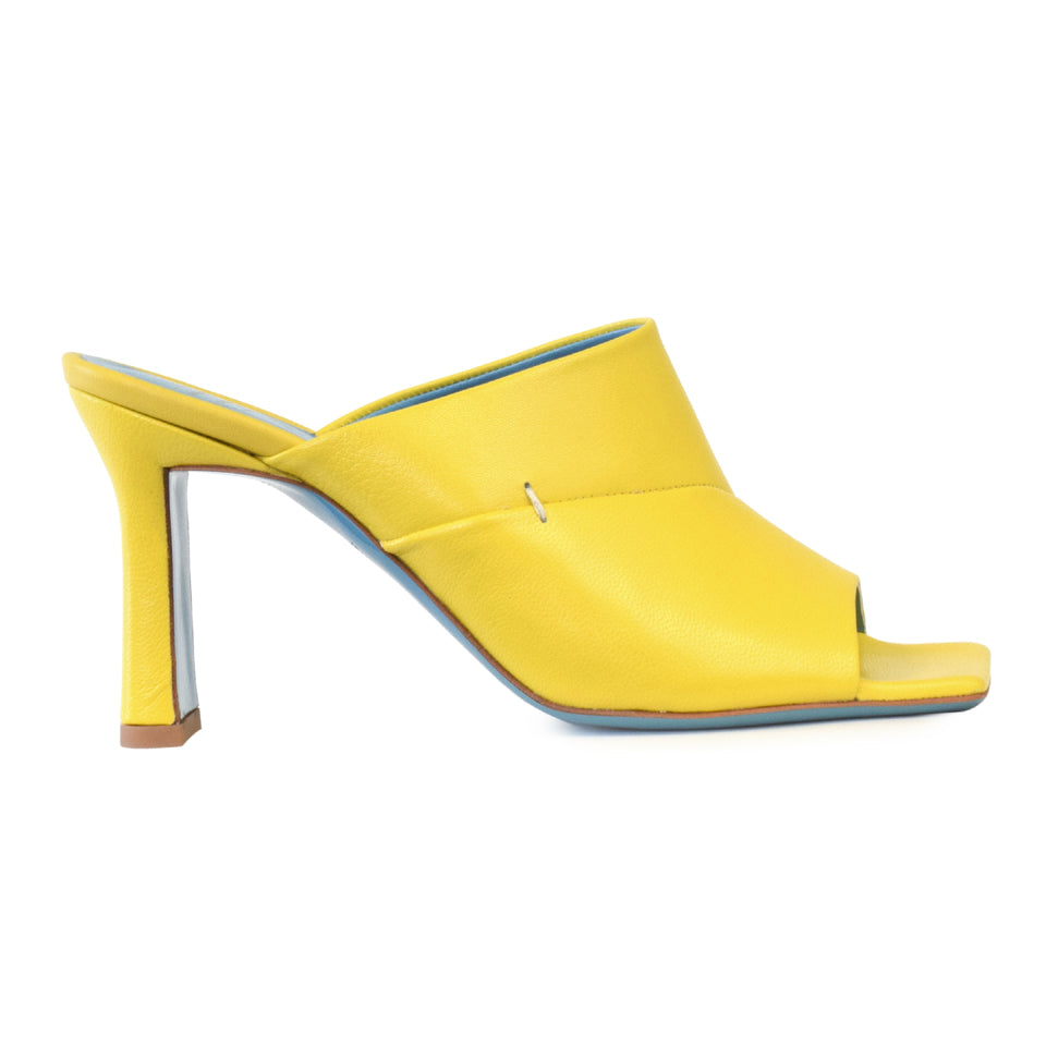 Valentina Rangoni Women's Yellow / Orange Lynet Slide In Sole Parmasoft
