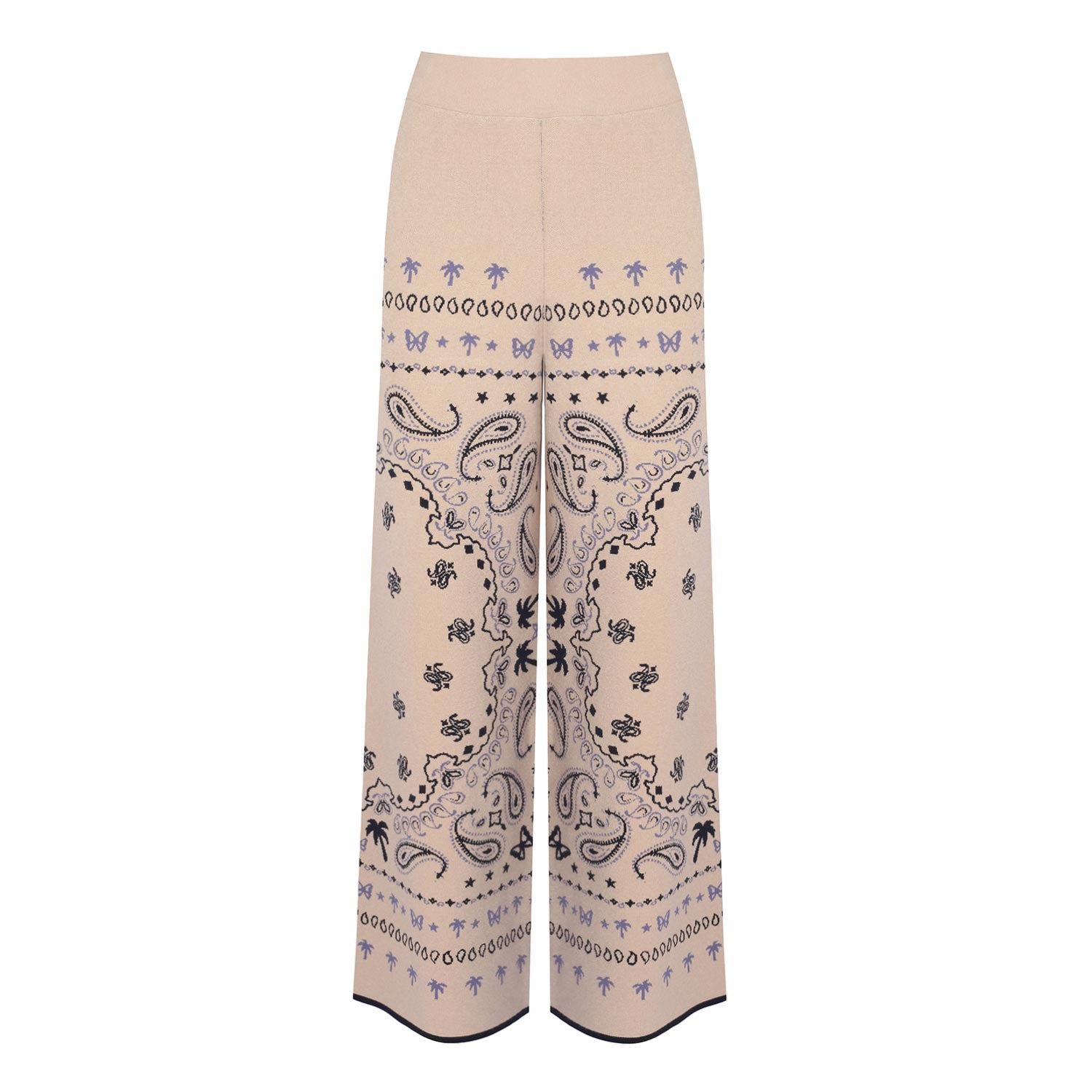 Loveist Store Women's Neutrals The Paisley Trouser