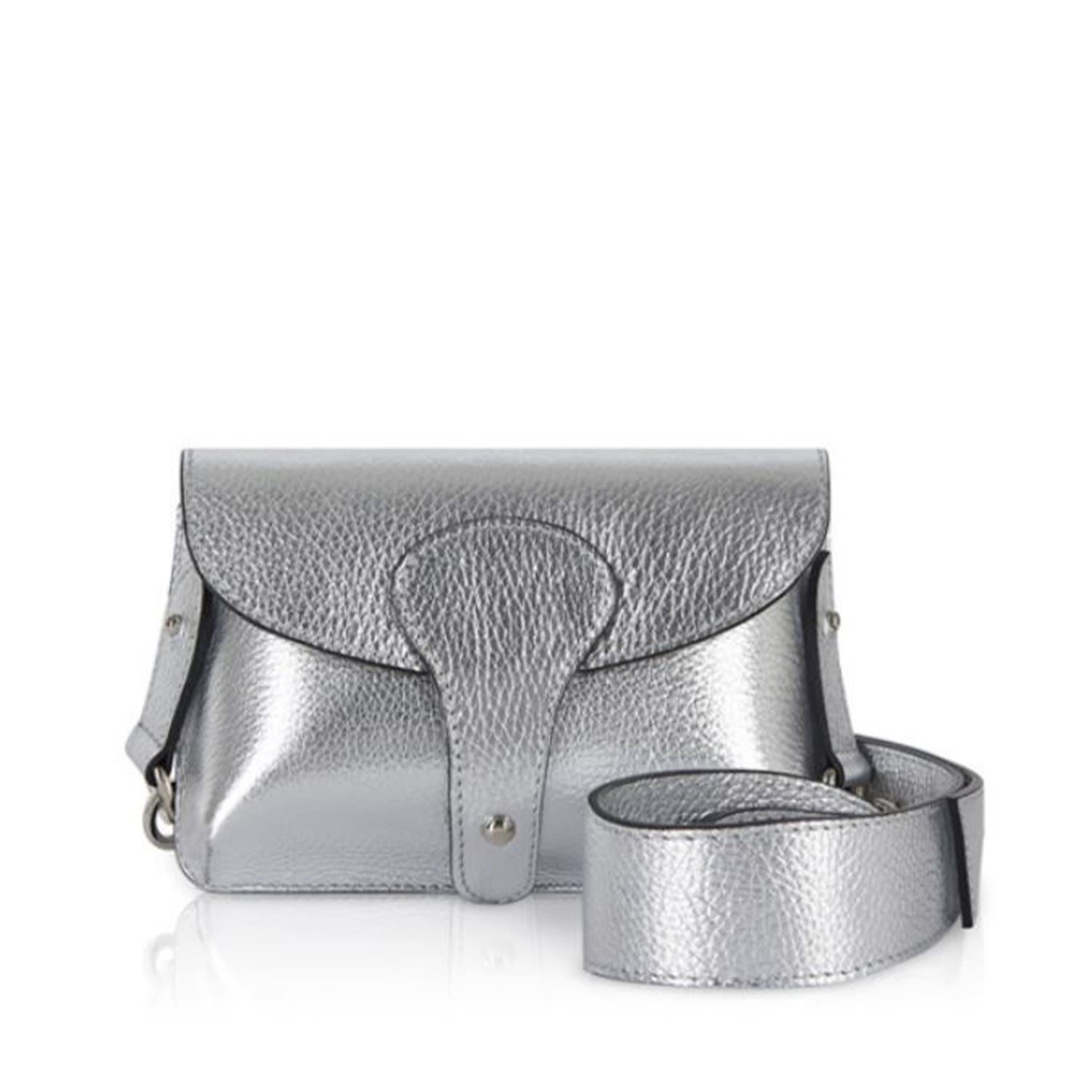 Betsy & Floss Women's Large Luca Crossbody Bag In Silver In Silver