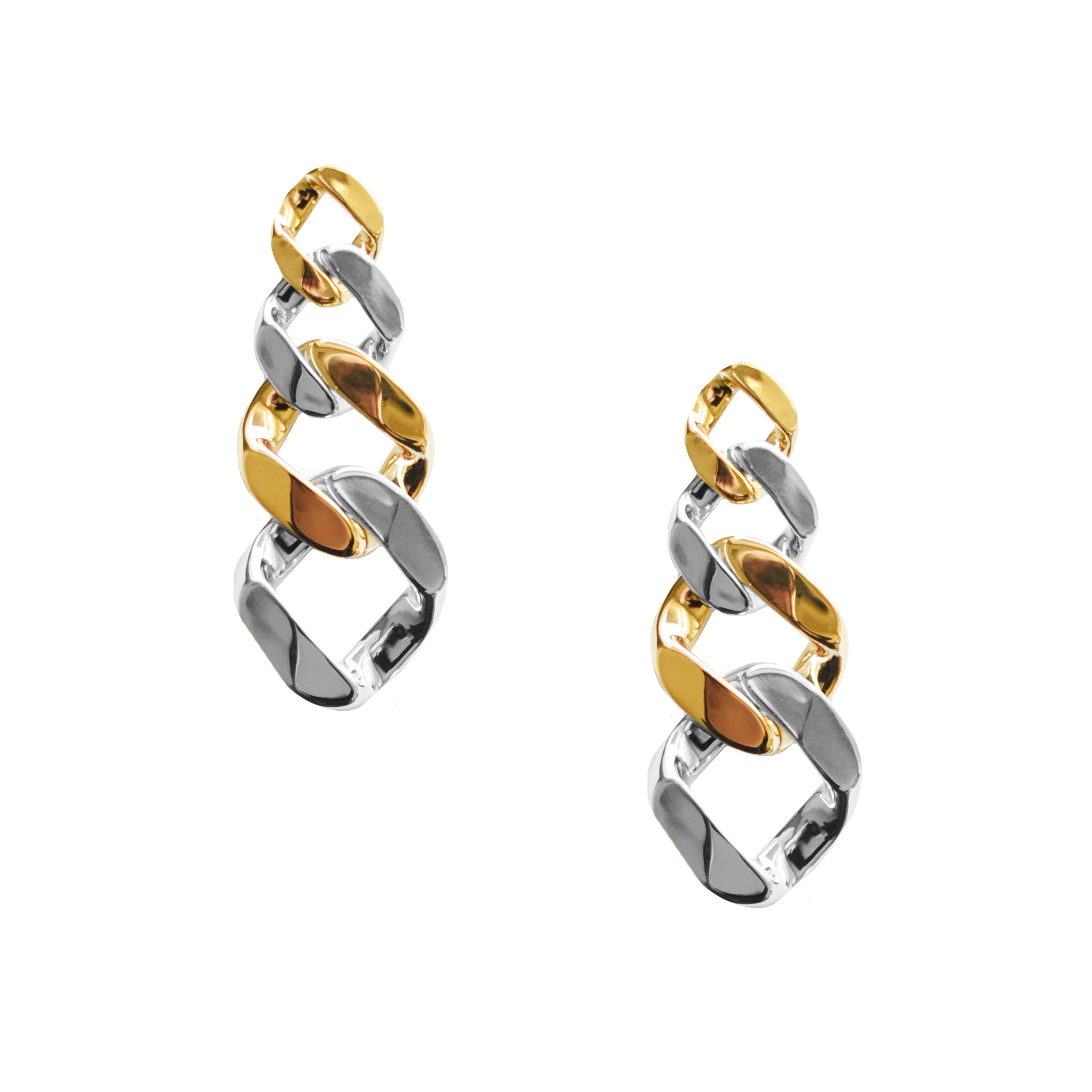 Women’s Chain Link Earrings Adriana Pappas Designs