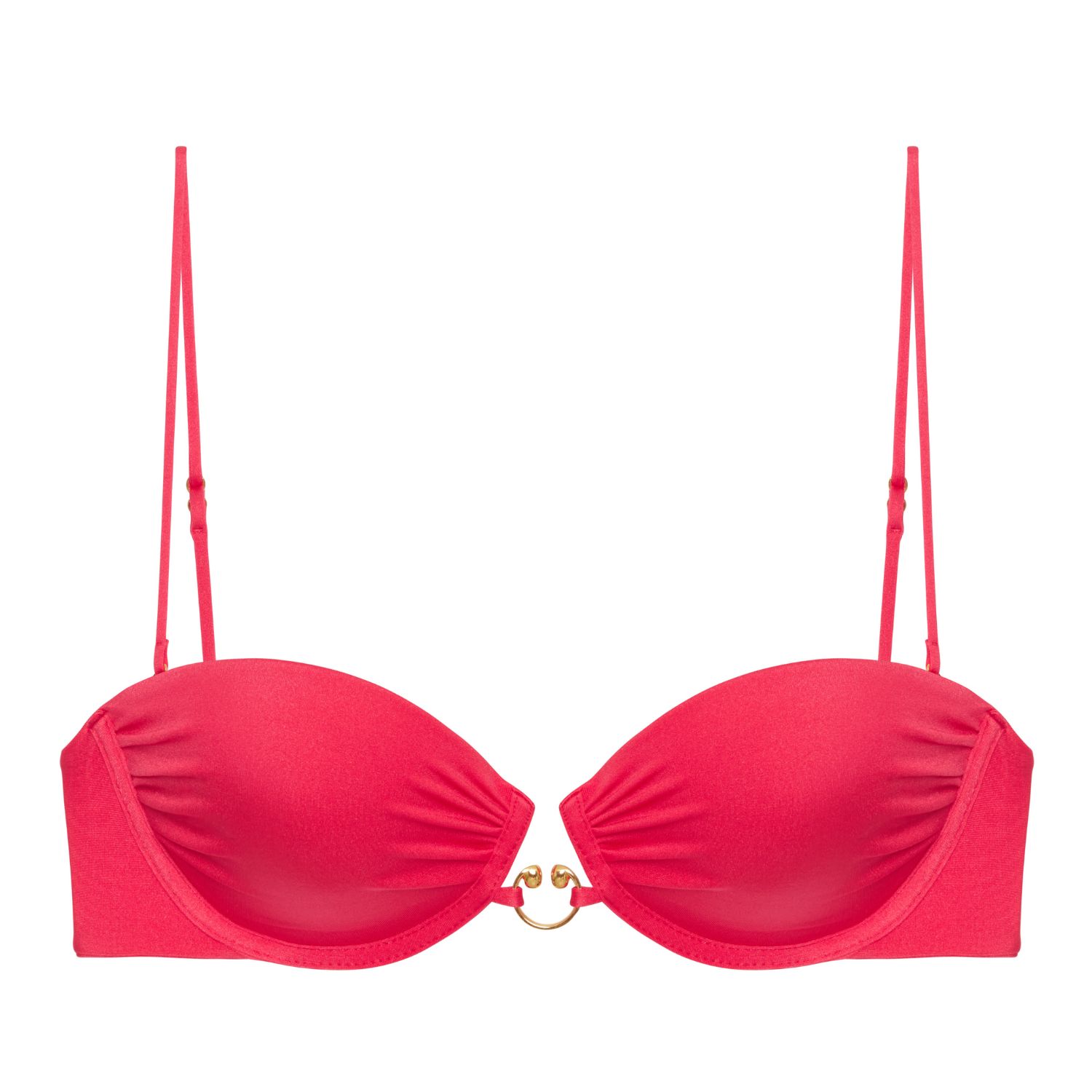 Women's Red Mystery Top Push-Up - Anguria | 34C | Perilla