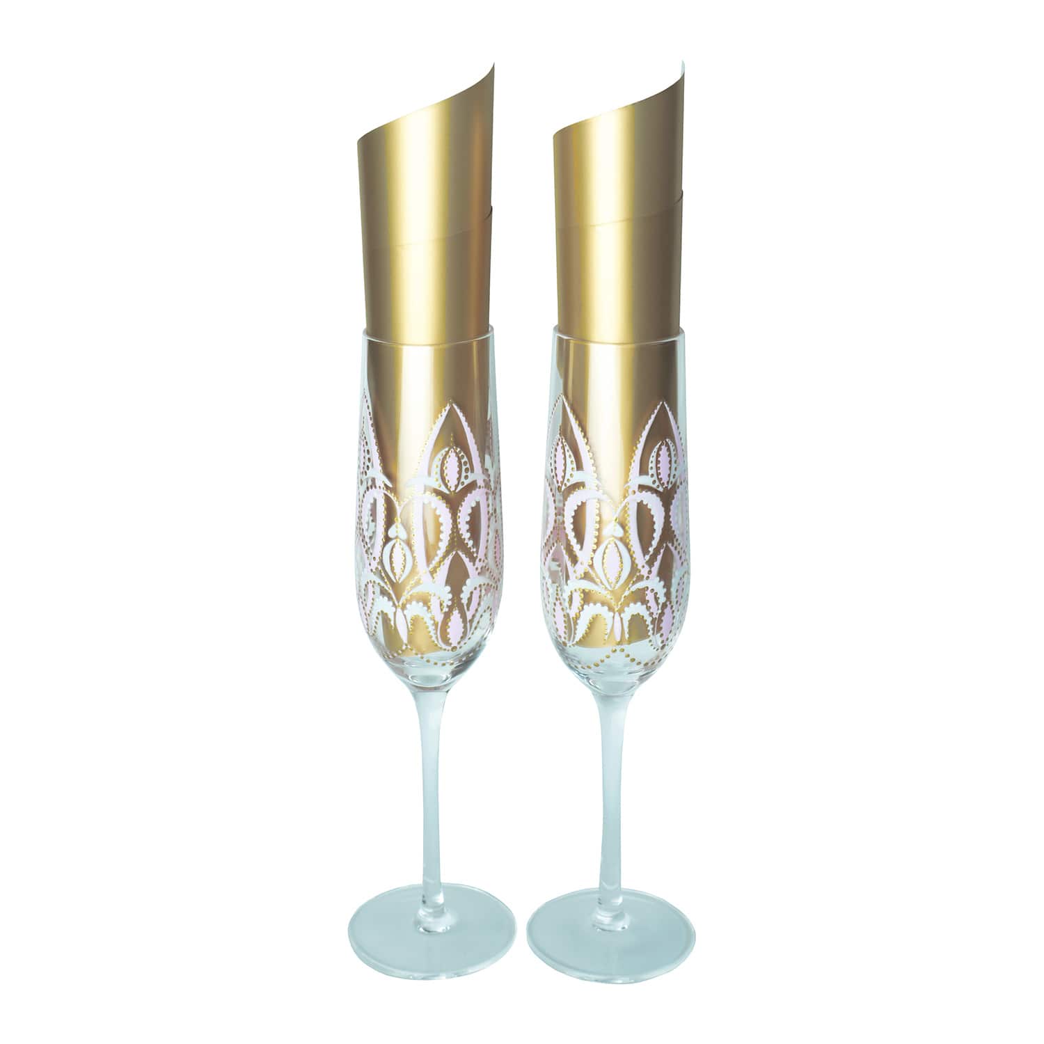 Palazzo - Flûtes à champagne, Set 2 - Anton Studio Designs - The drh collection