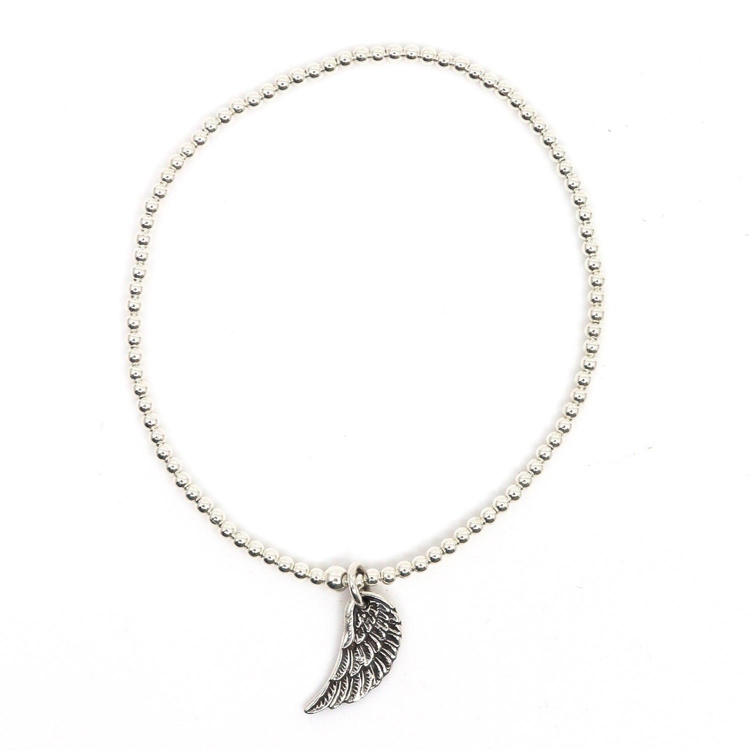 Angel wing charm bracelet deals