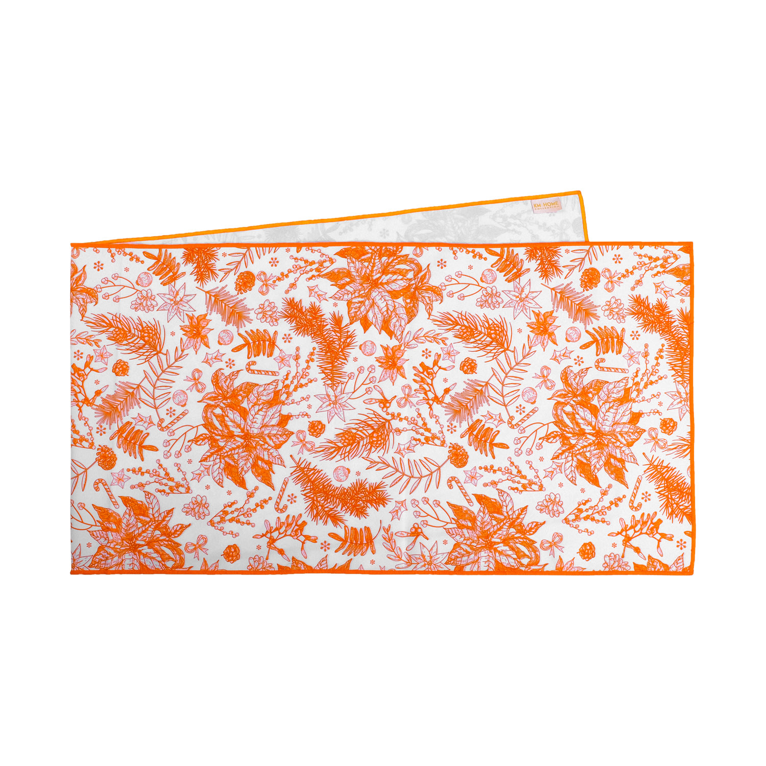 Km Home Collection Citrus Noel Runner