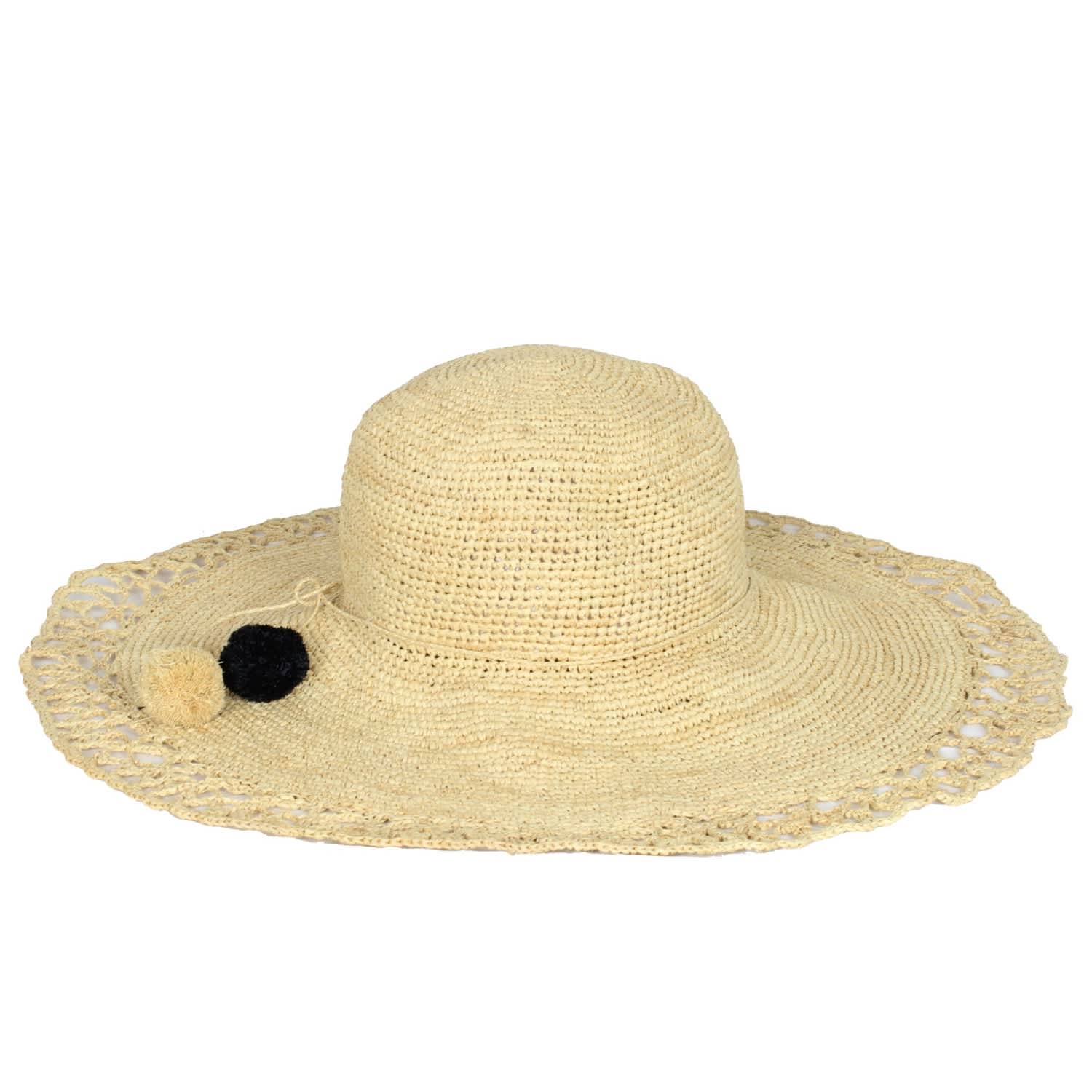 raffia beach hat