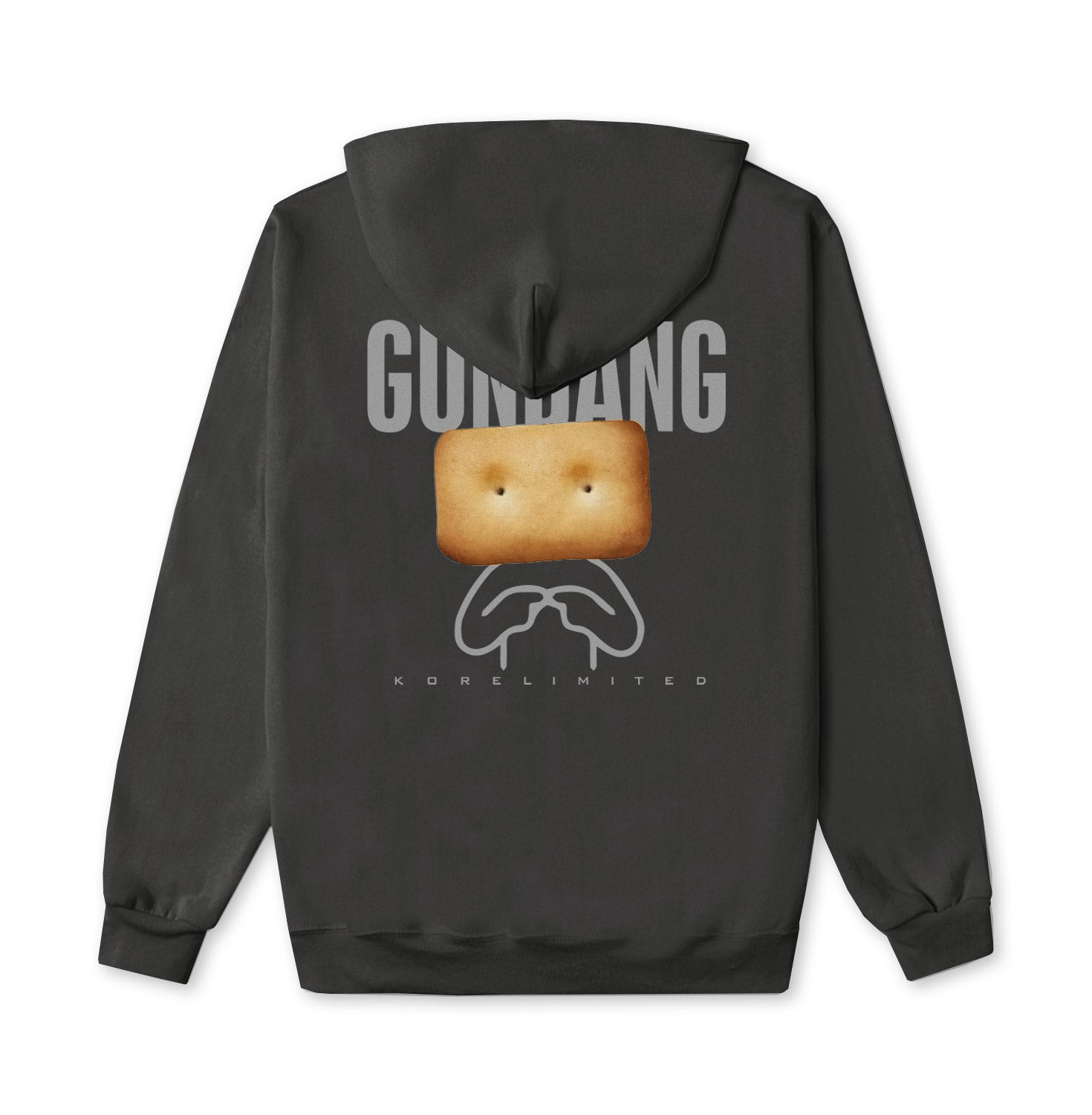 Korelimited Men's Grey Gunbang Hoodie In Graphite In Gray
