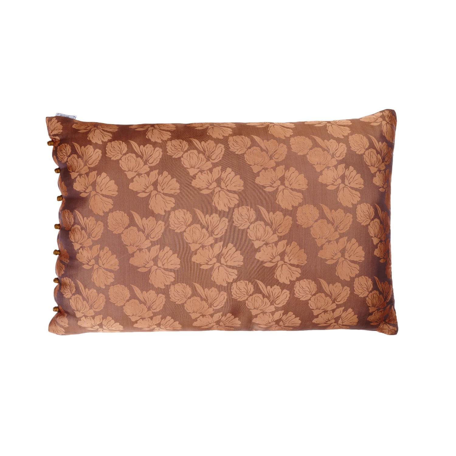 The Annam House Silk Pillow Case - Rust