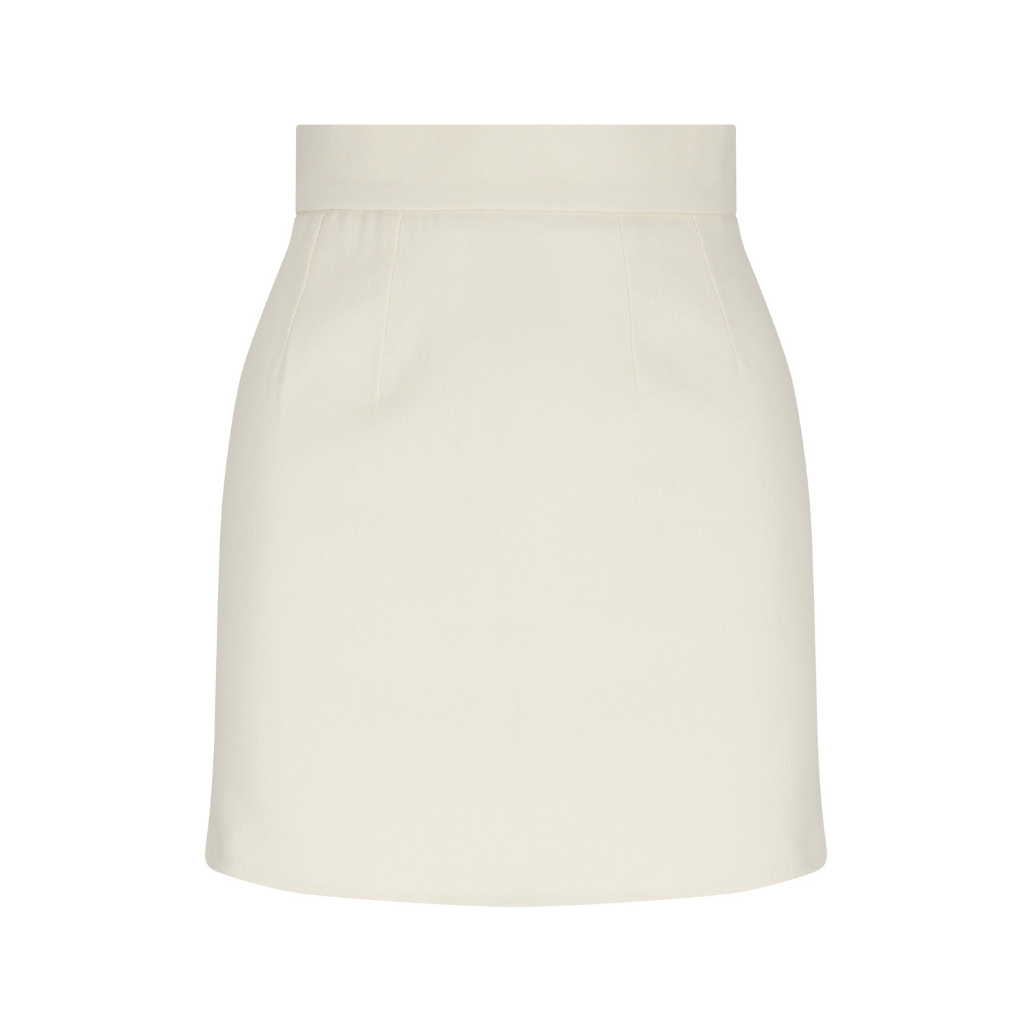 Women's White Mayfair Swing A-Line Skirt | Xxs | Baltér