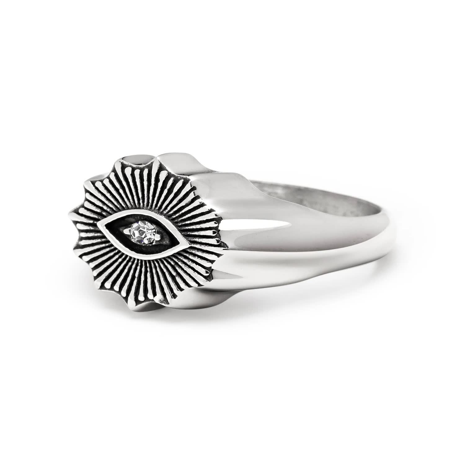 Vintage eye ring top