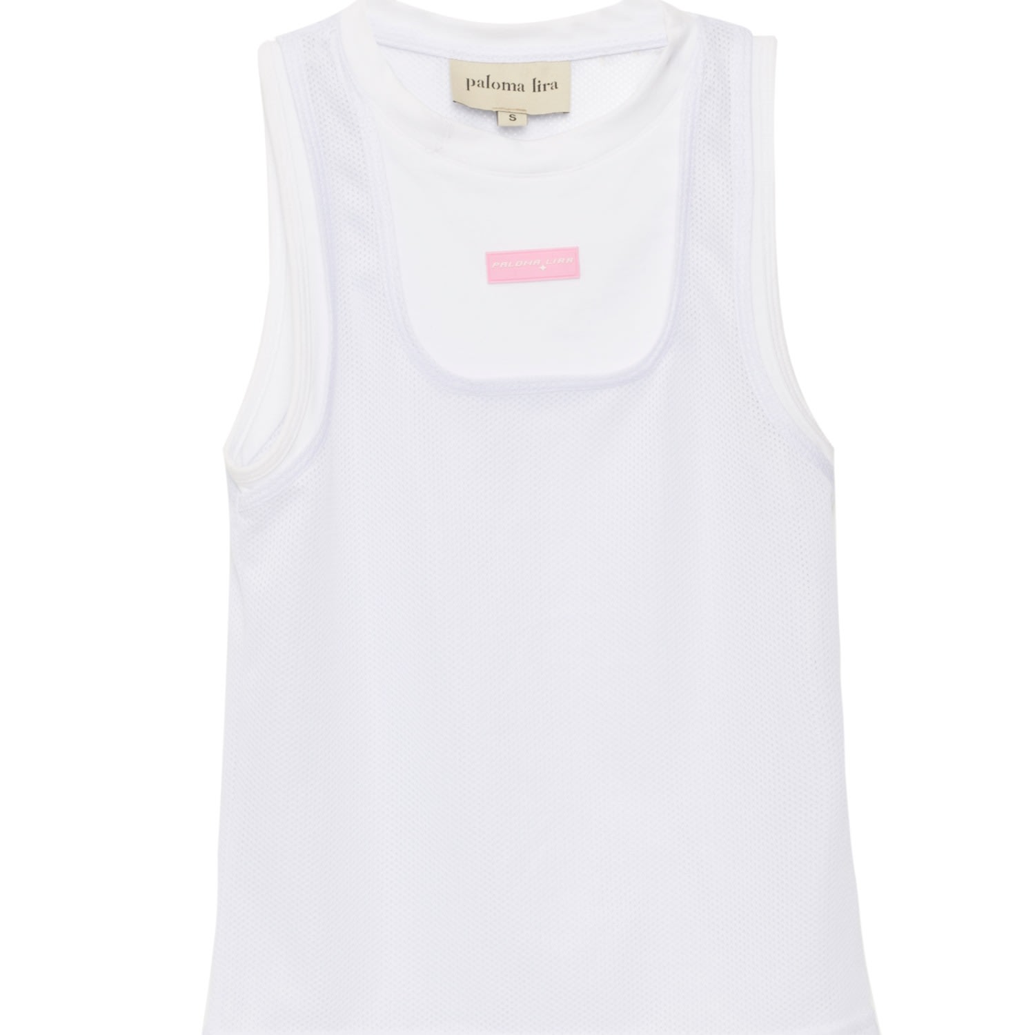 Paloma Lira Women's White  Sporty Top In White