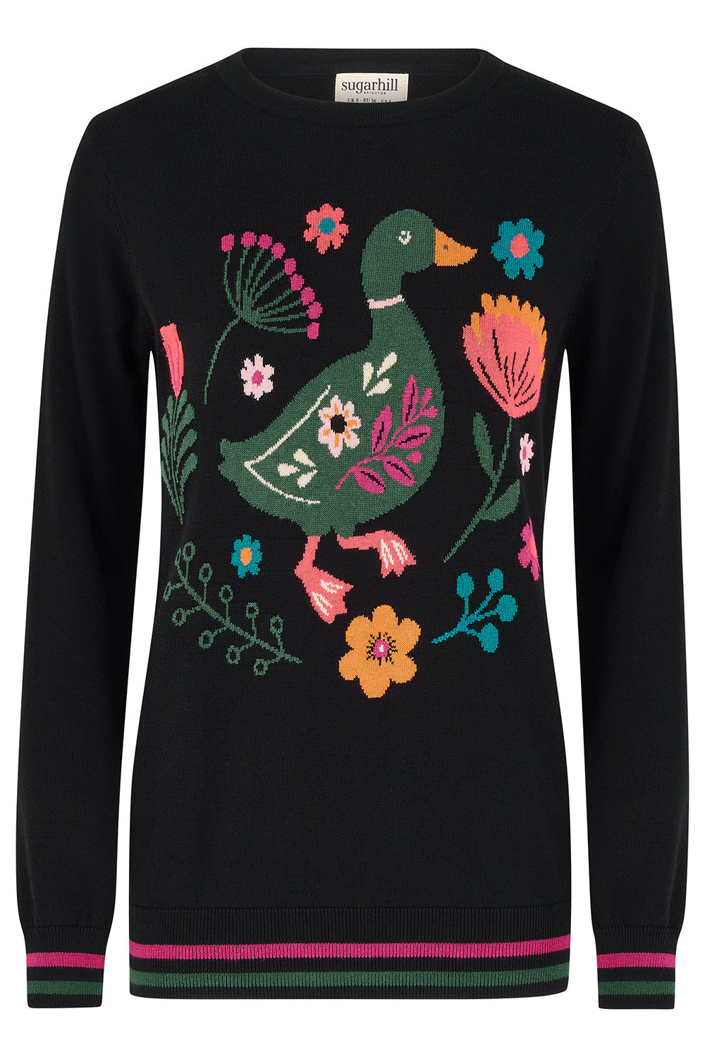 Sugarhill Brighton Women's Rita Sweater Black Duck