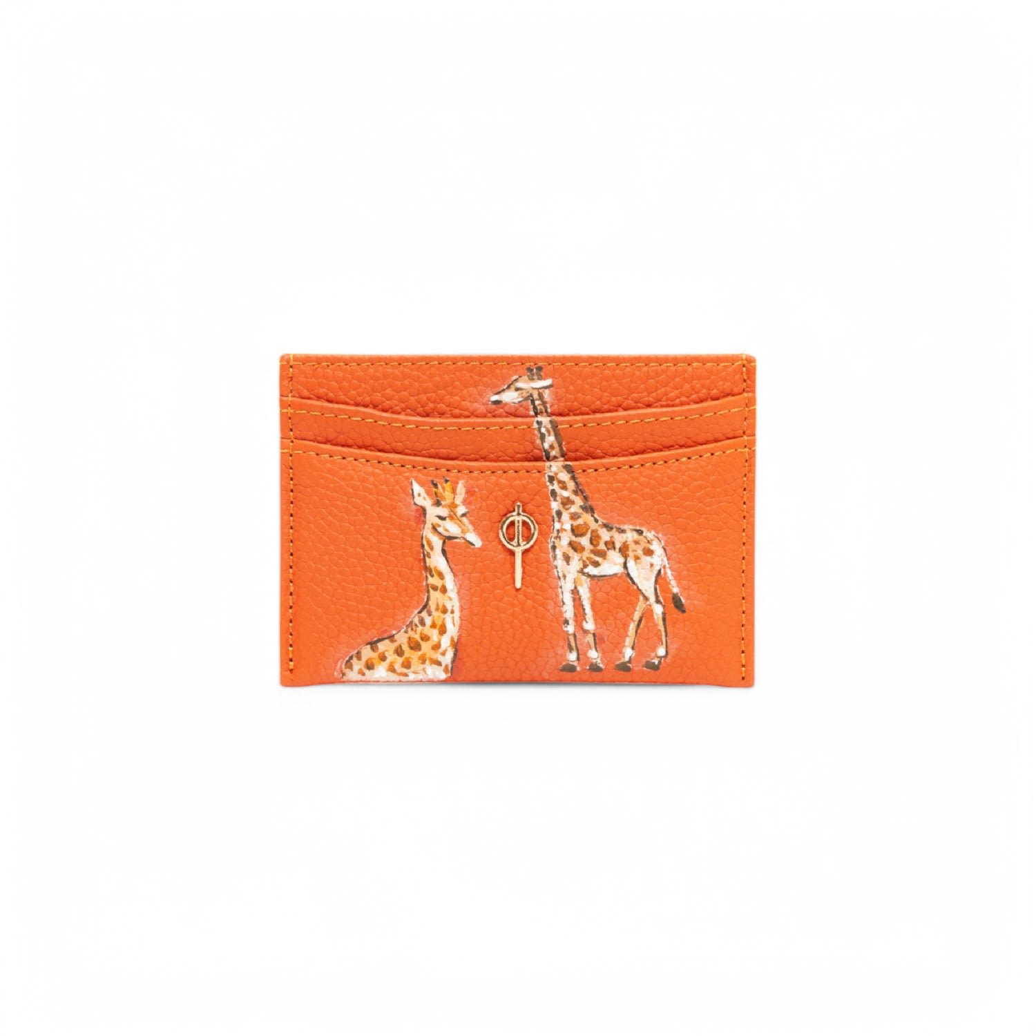 Otrera Women's Yellow / Orange Lydia Safari Orange Hand Painted