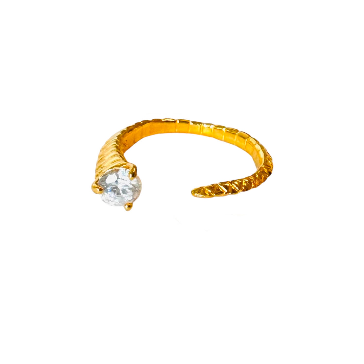 Aki Roc Jewelry Women's Rise Ring Gold In Gold