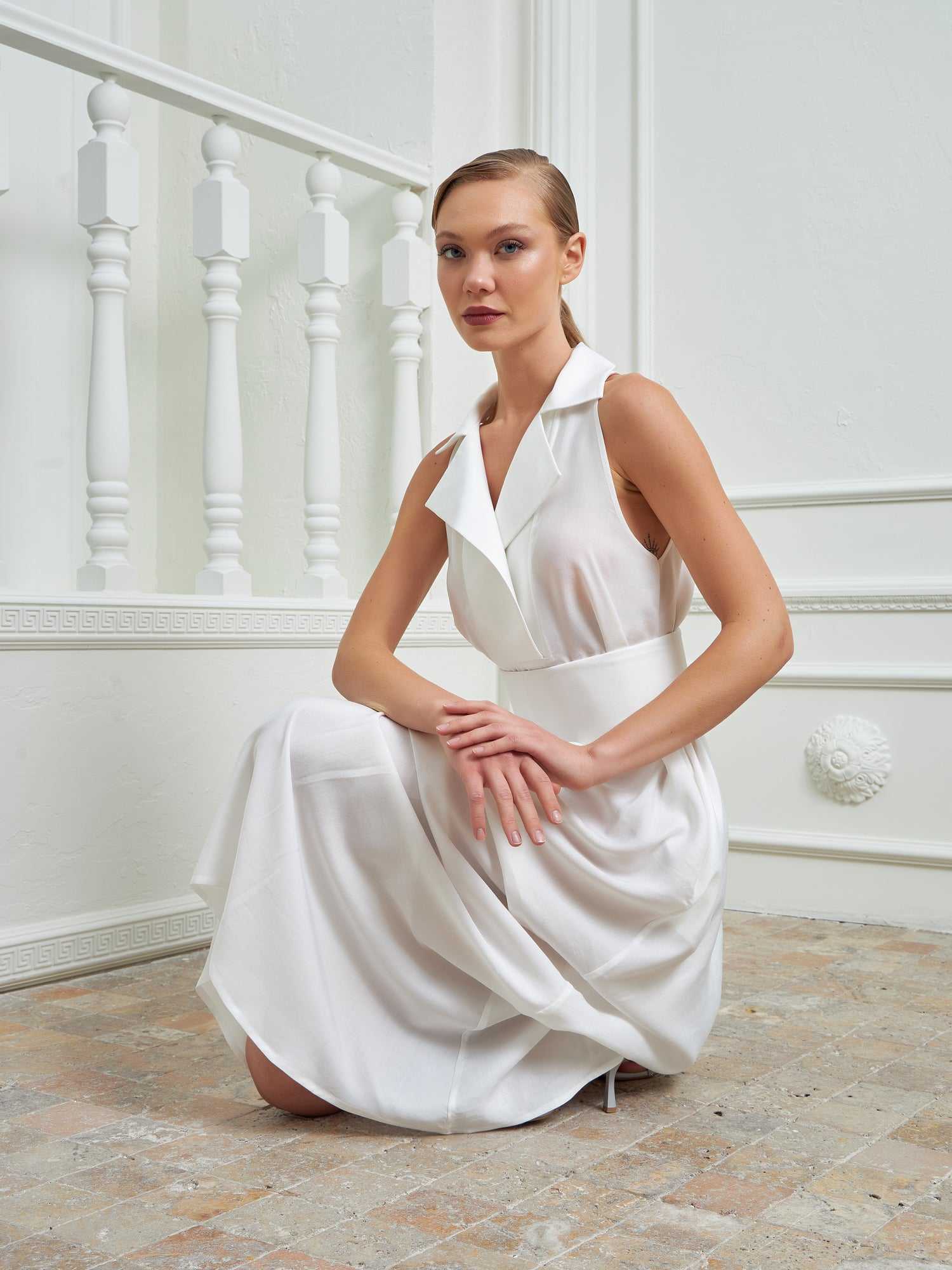The Tuxedo Dress