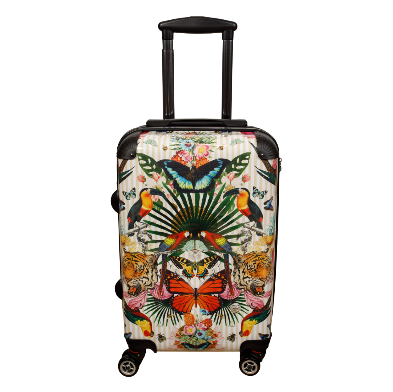 Women’s White Paradise Lost Day Suitcase One Size Myrtle & Mary