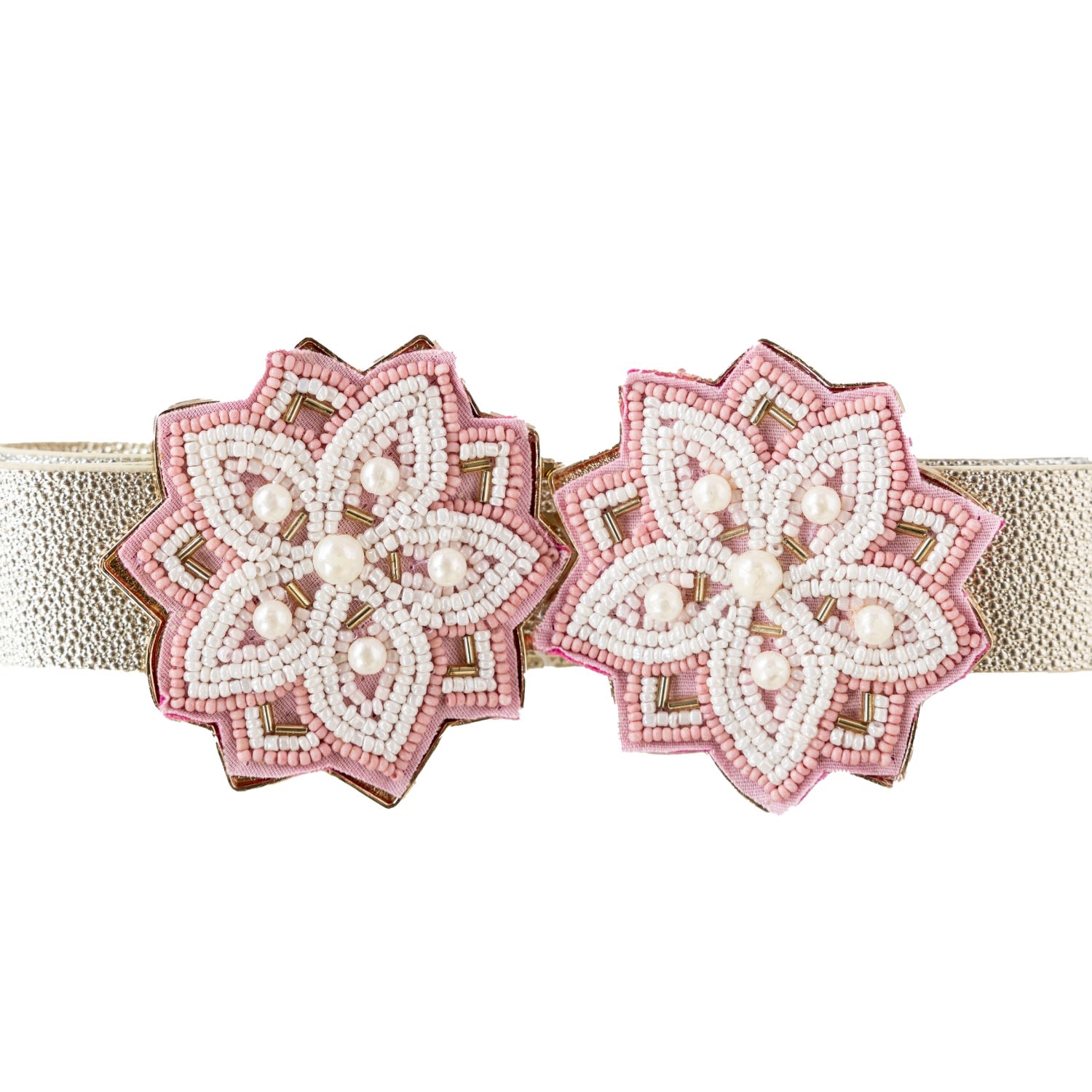 Women’s Pink / Purple Pearl Jam Belt & Buckle- Pink & Purple Love, Ceil