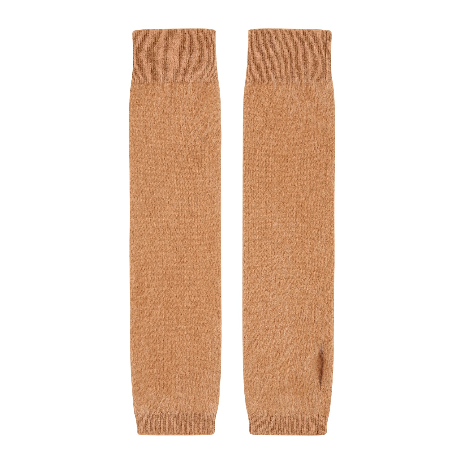 Loop Cashmere Women's Brushed Mitts In Earth Brown In Brown