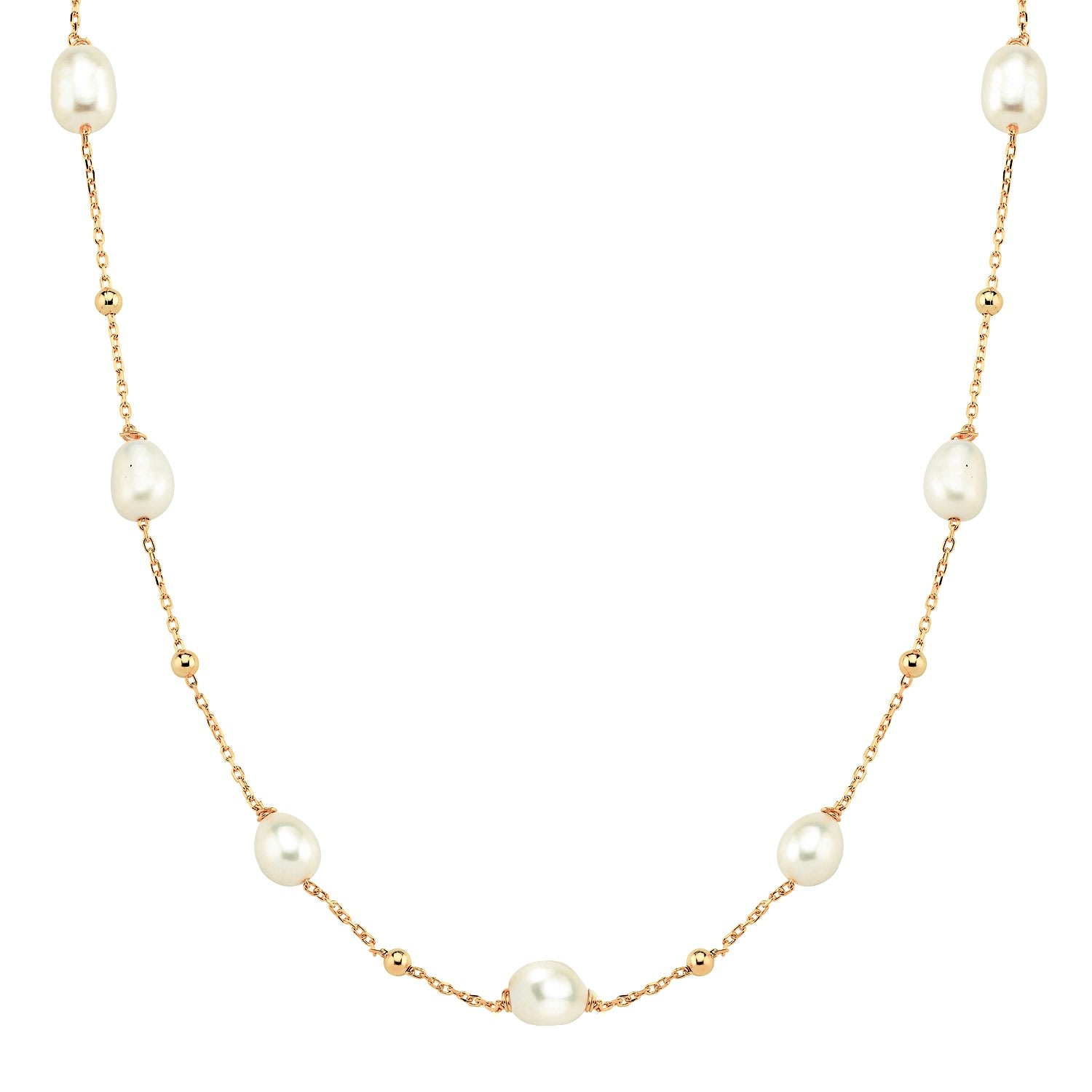 Women’s Aphrodite Gold Freshwater Pearl Necklace Assuwa