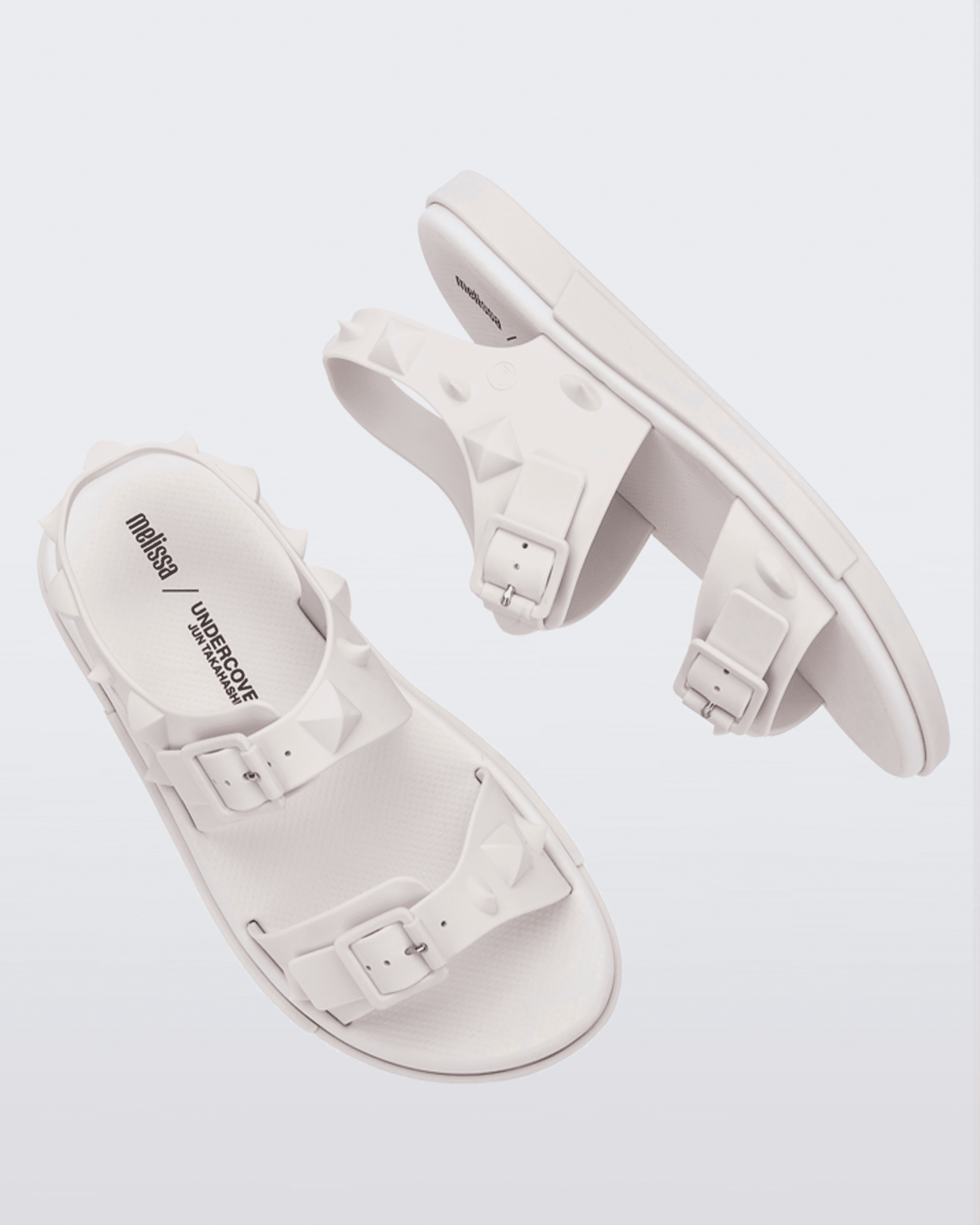 Spikes Sandal X Undercover - White | MELISSA | Wolf & Badger Spikes Sandal X Undercover - White | MELISSA | Wolf & Badger