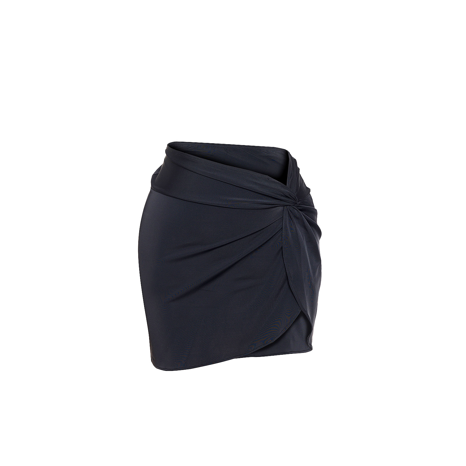 Women&rsquo;s Black Nero Knot Pareo Skirt | Xs/S | Sellie