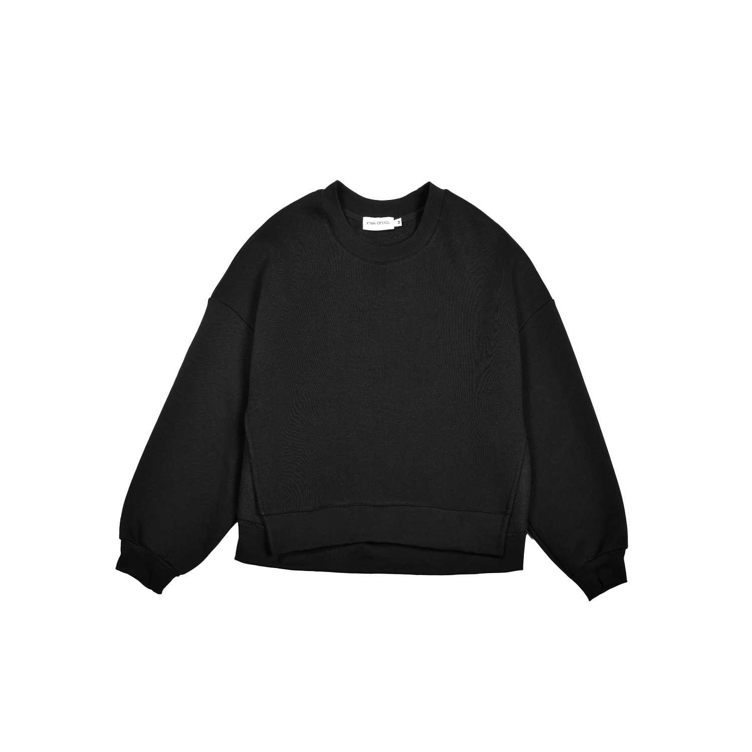 Ioana Ciolacu Women's Slit Sweatshirt - Black In Black