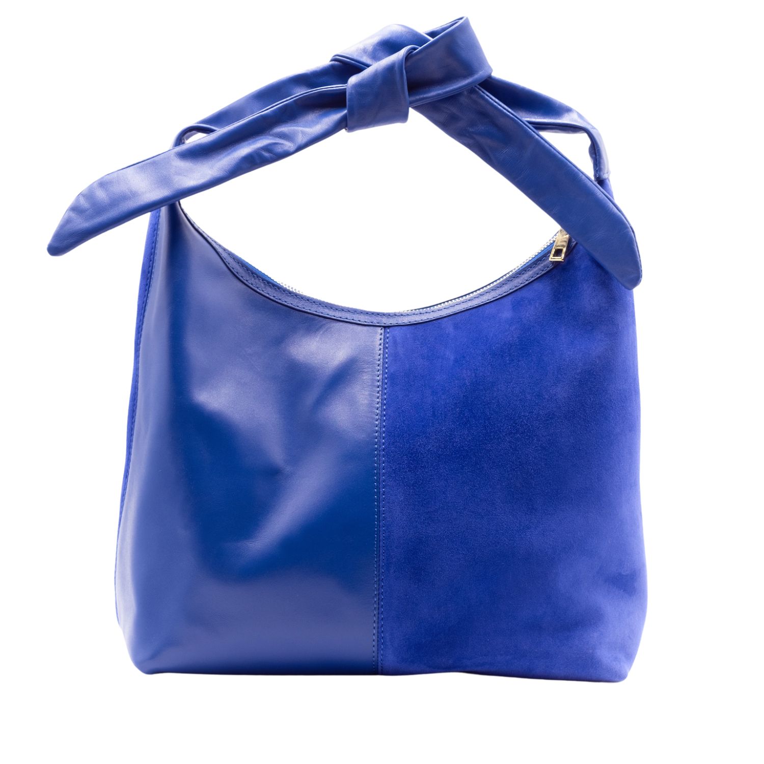 Women’s Blue Suede & Leather Knot- Blue Jurgi