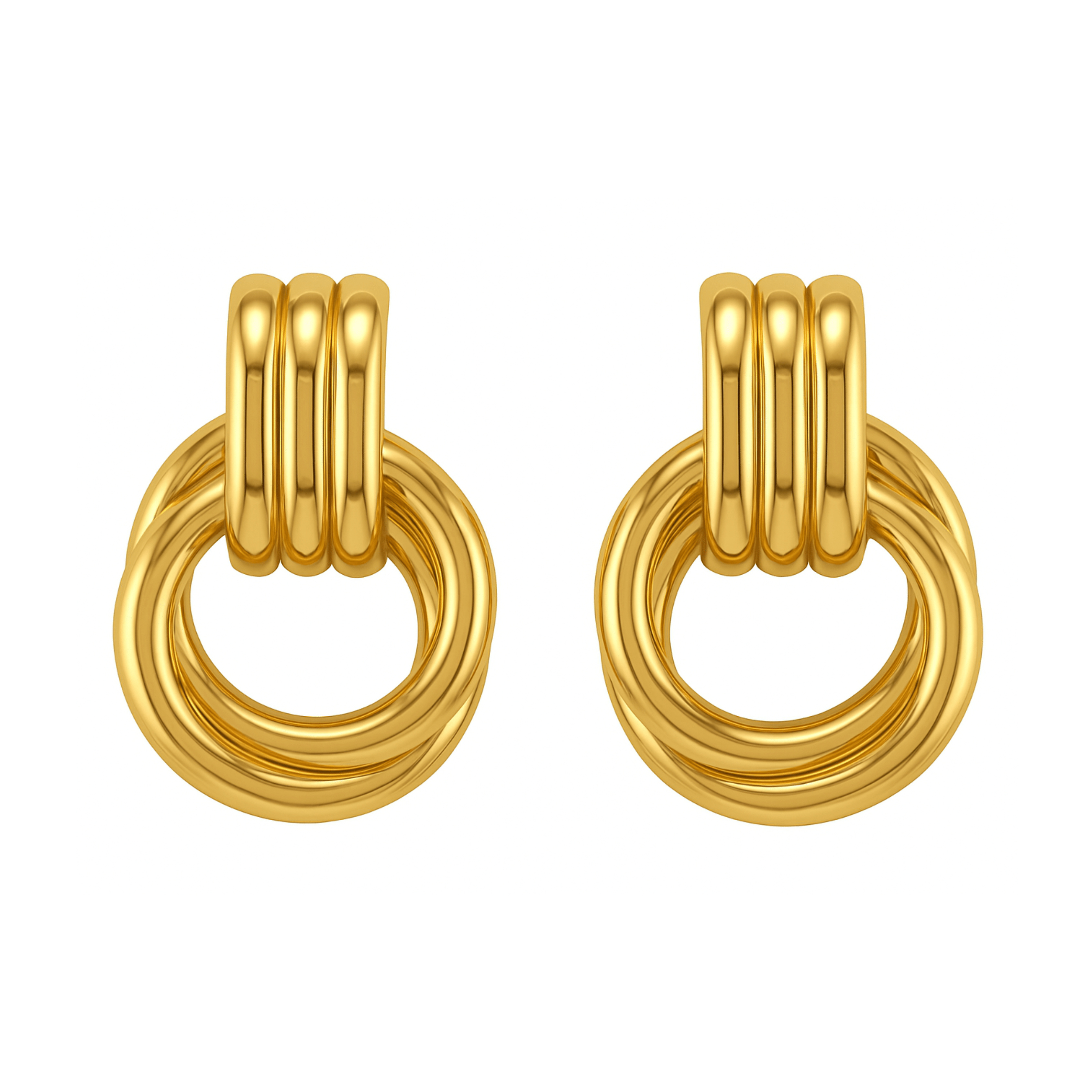 The Perfect Hoop Women's Gold The Lupo Hoop