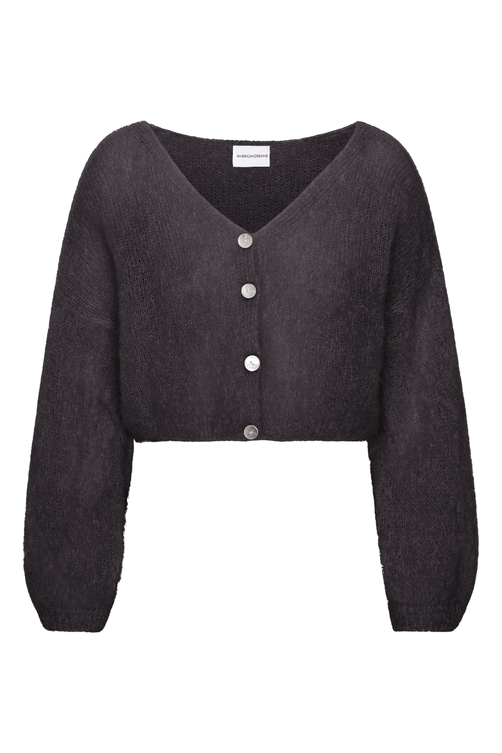 Americandreams Women's Cornelia Cropped Cardigan Black