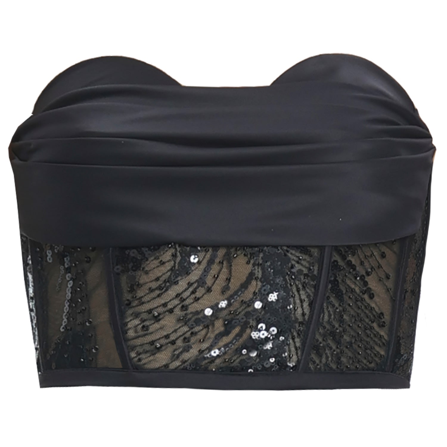 Angelika Jozefczyk Women's Embroidered Corset Palermo Black In Black