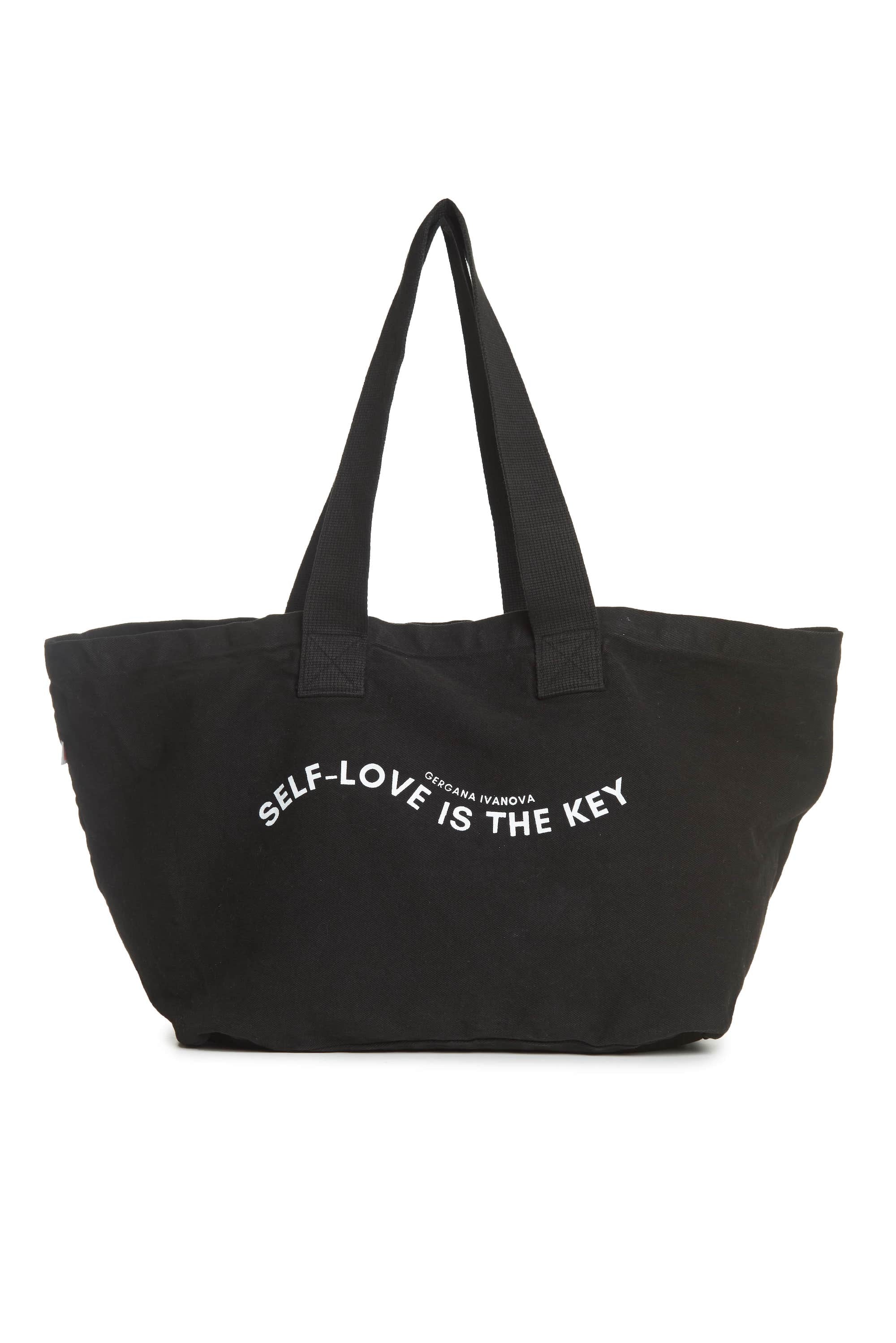 Gergana Ivanova Women's Self-love Tote Black