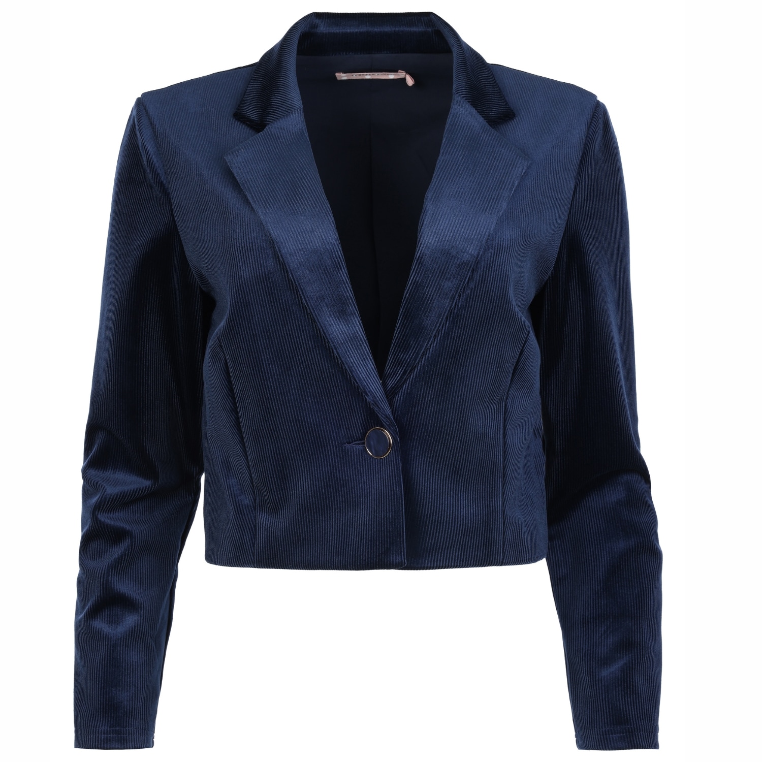 Women’s Blue Corrie Bratter Returns Cropped Blazer In Navy Medium Traffic People