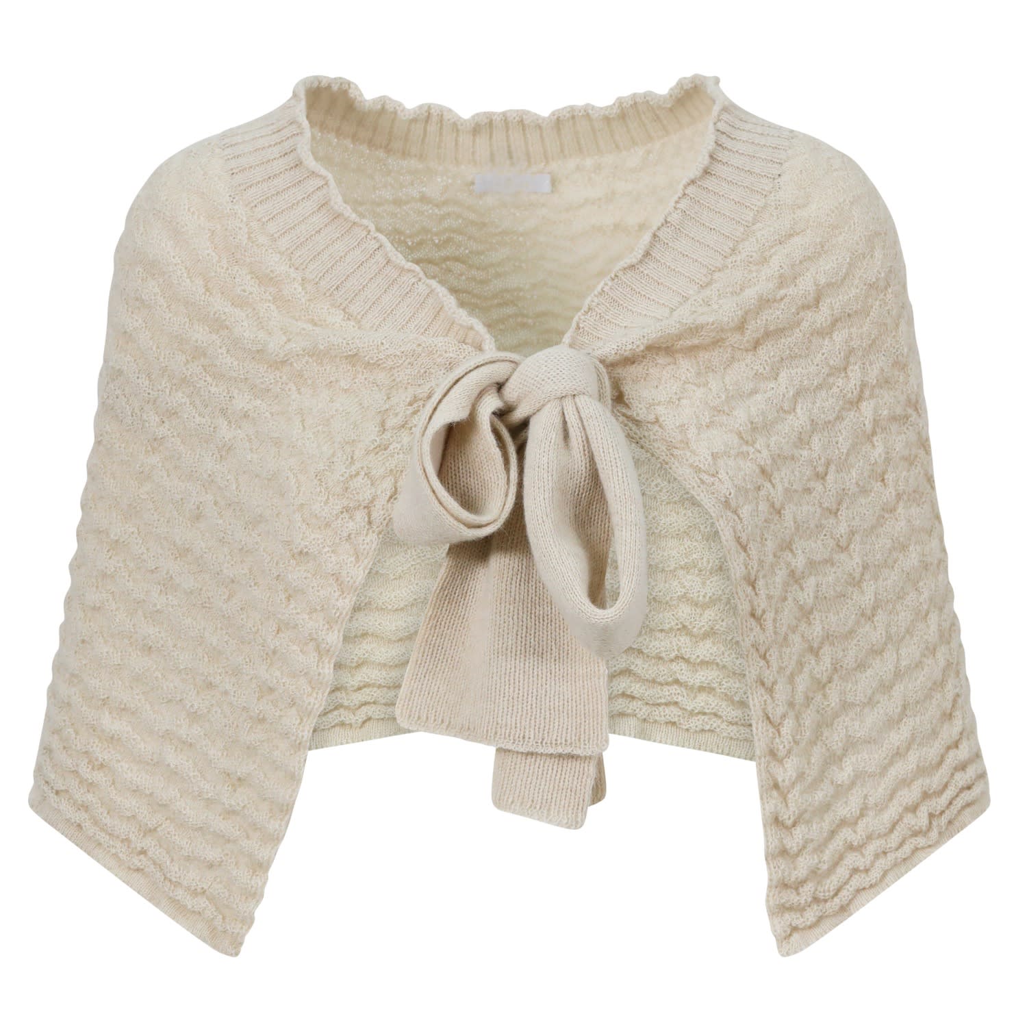 Alpaca Apparel Women's Neutrals Alpaca Capelet In Neutral