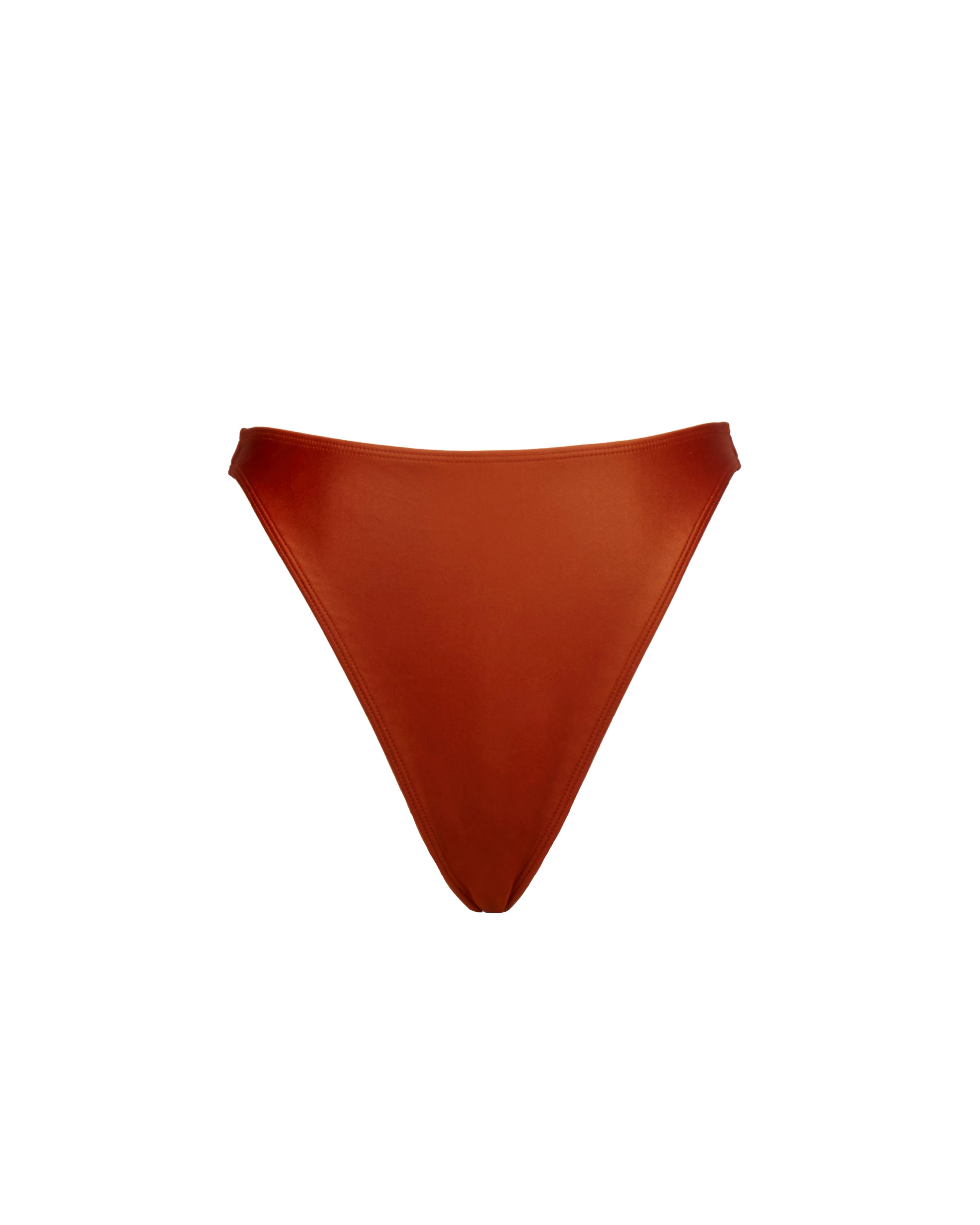 Meridian Swimwear Women's Yellow / Orange Horizon Bikini Bottom - Rust In Yellow/orange