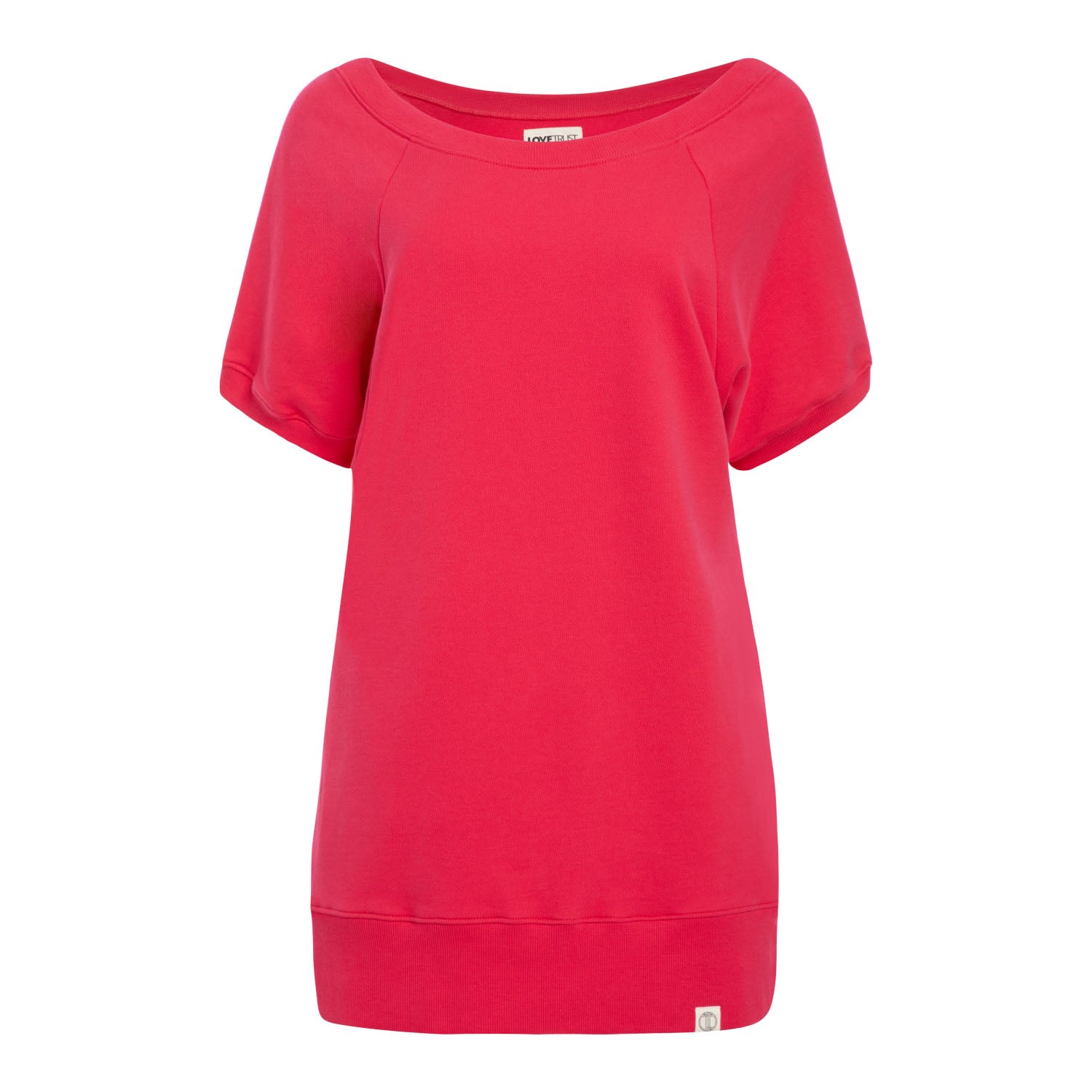 Lovetrust Women's Pink / Purple Lana Sweatshirt Tunic - Fchsa In Pink/purple