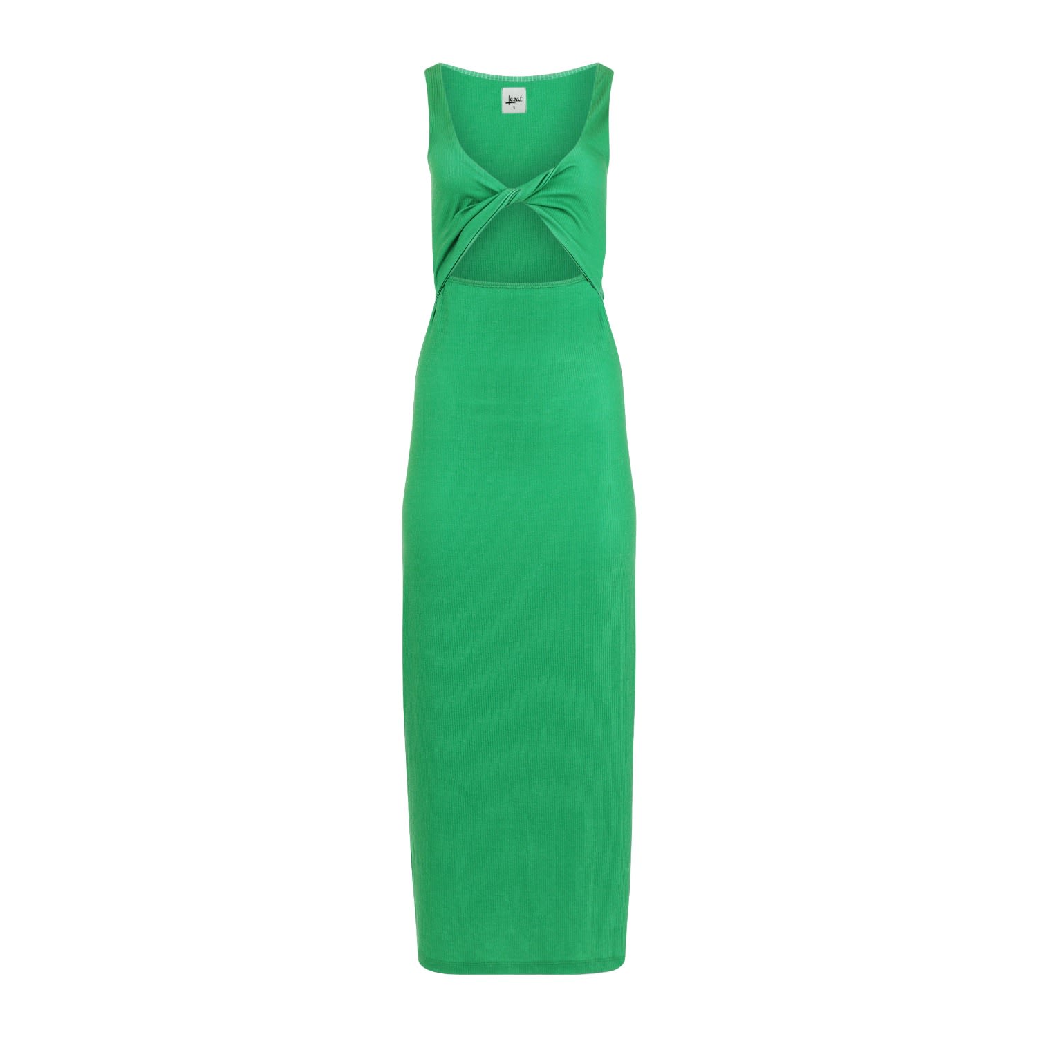 Lezat Krista Twist Dress In Green