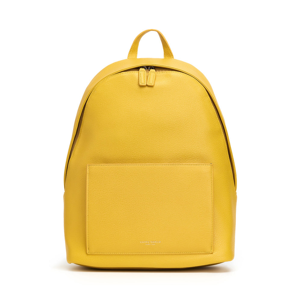 Women’s Yellow / Orange Backpack With Front Pocket Thirteen Inch Madrid Yellow Campo Marzio Roma 1933