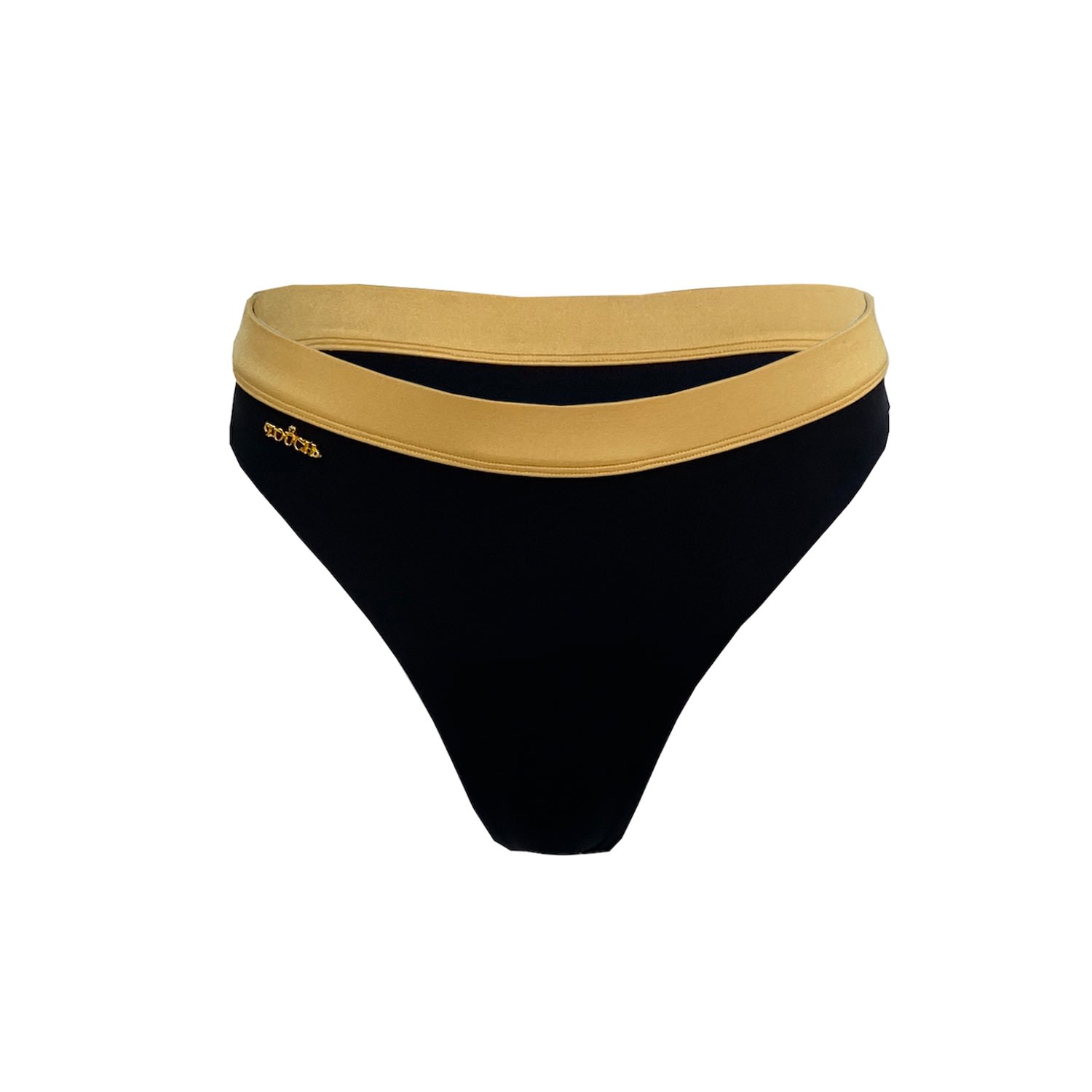 Women's Black Simplicity Bikini | Small | Touch by Adriana Carolina