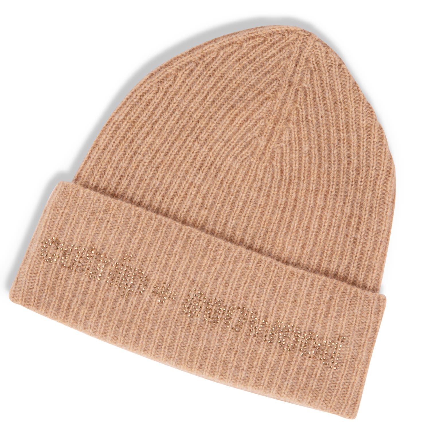 Catnip And Seaweed Women's Neutrals The Oatmeal Cashmere Beanie In Yellow