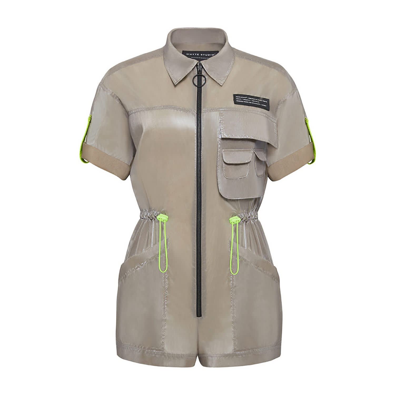 shiny romper