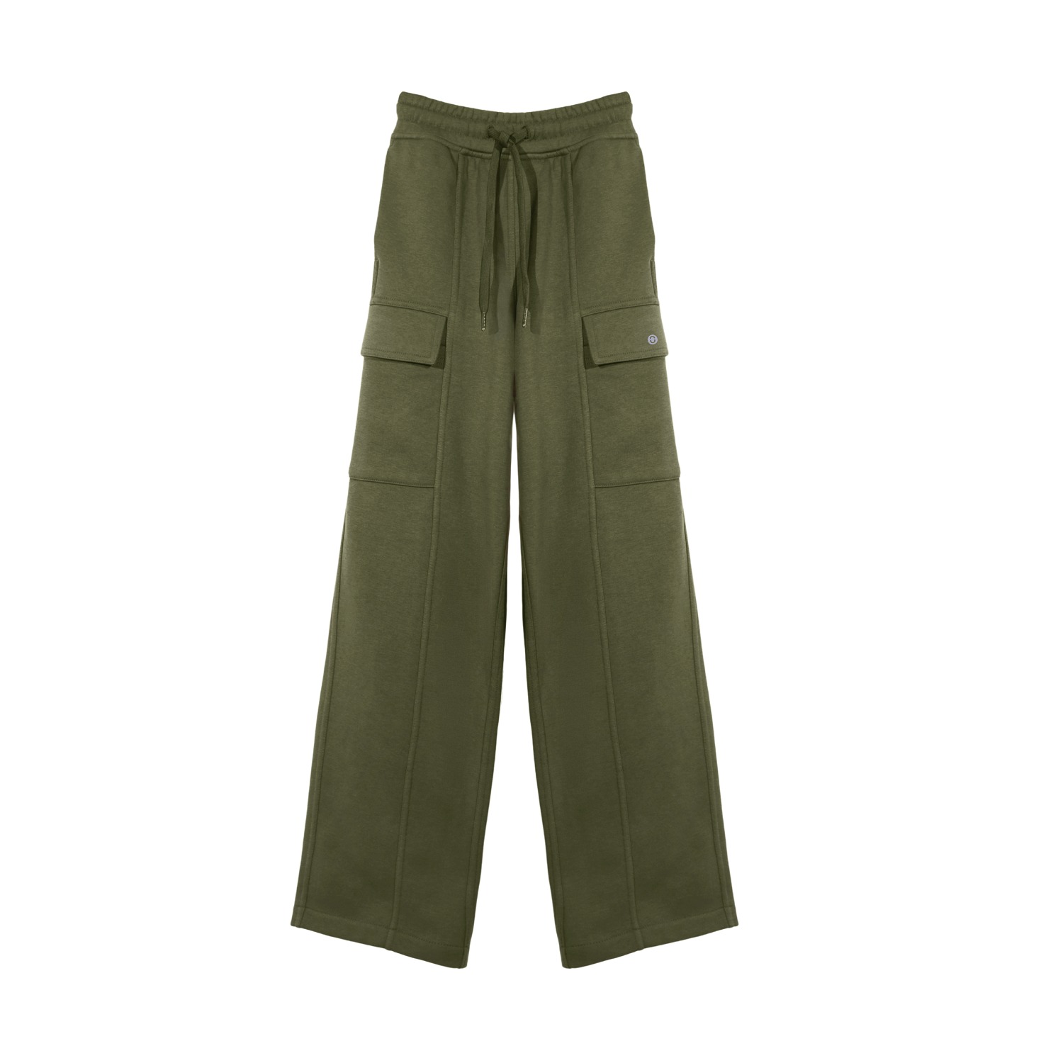 One Of Us Women's Green Ada The Little Kangaroo Cargo Jogger Pants