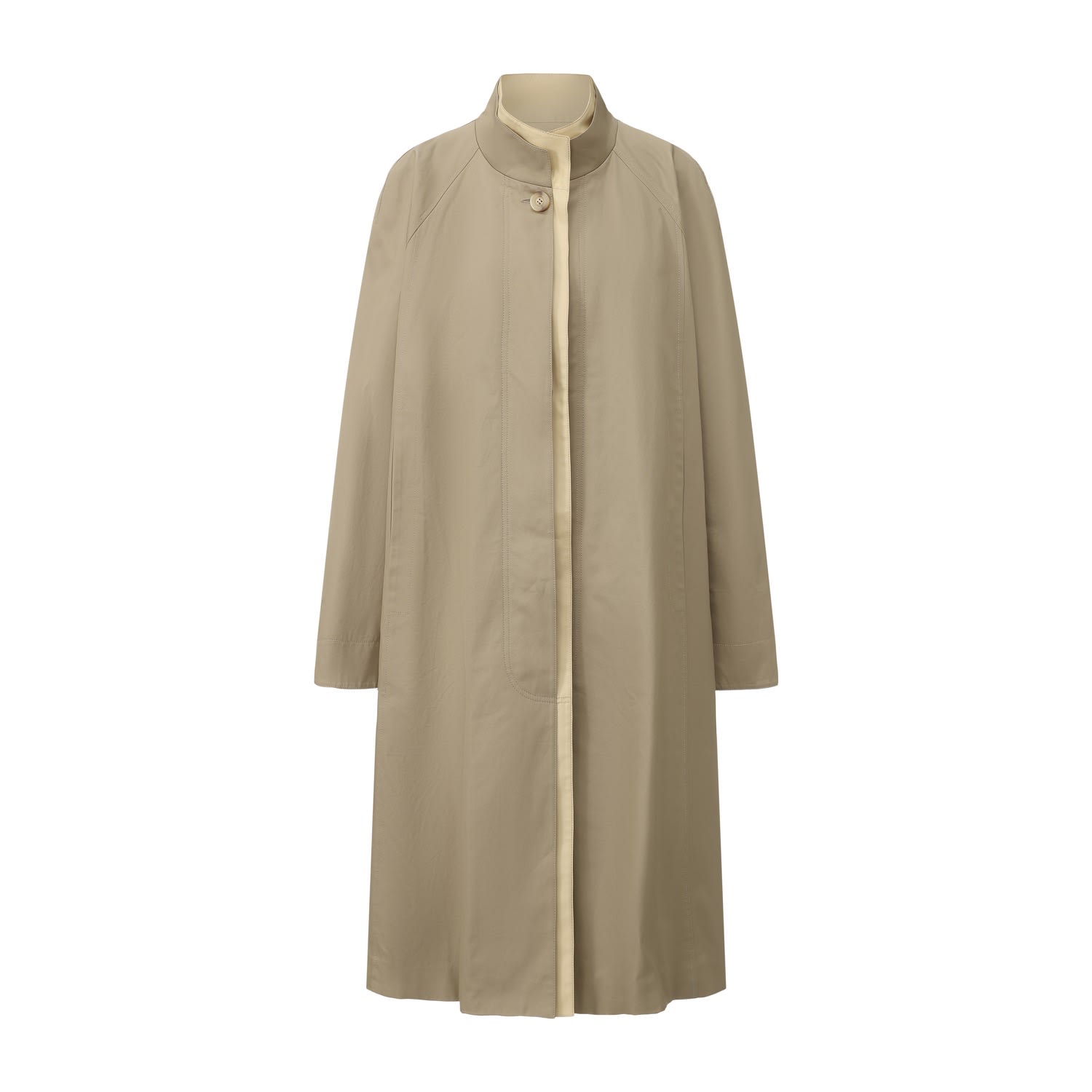 Women's Neutrals Amelie Trench Coat | Small | Front Row Shop