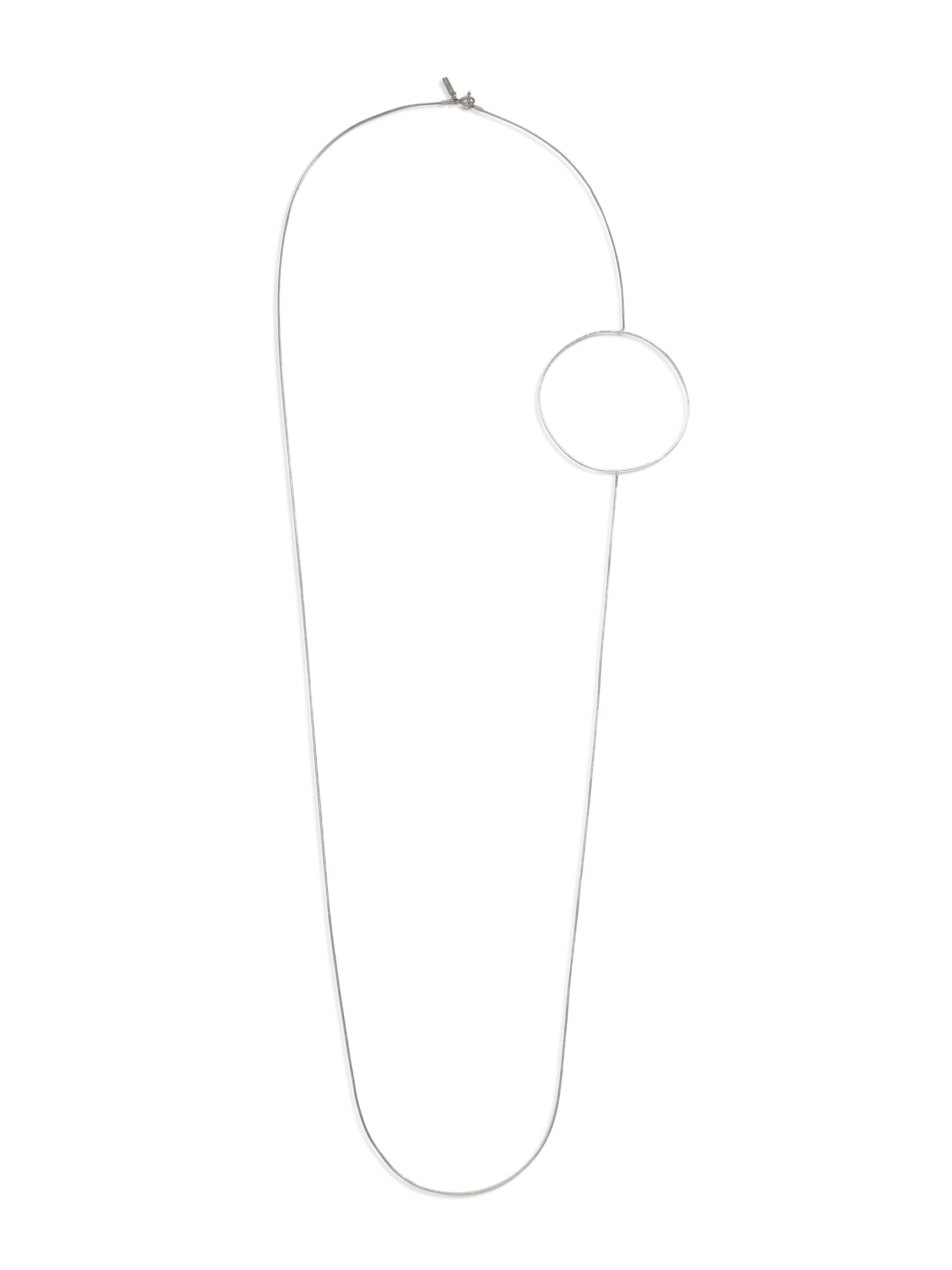 Jaredjamin Women's Silver Halo Necklace In Silver