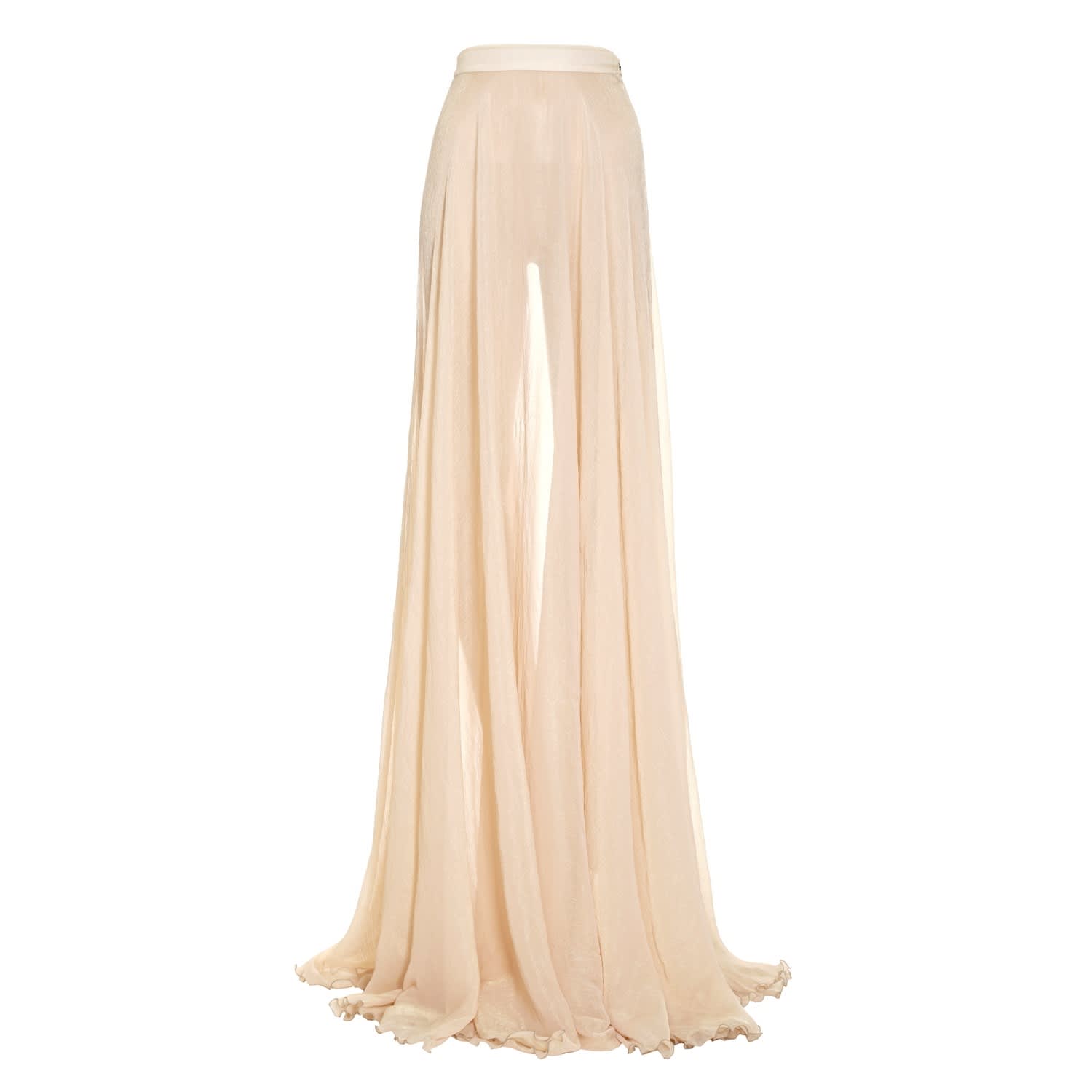 silk maxi skirt