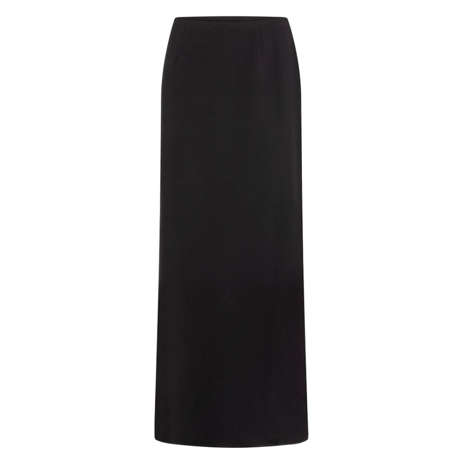 Cavanagh Baker Women's Black Stretch Slit Skirt In Black