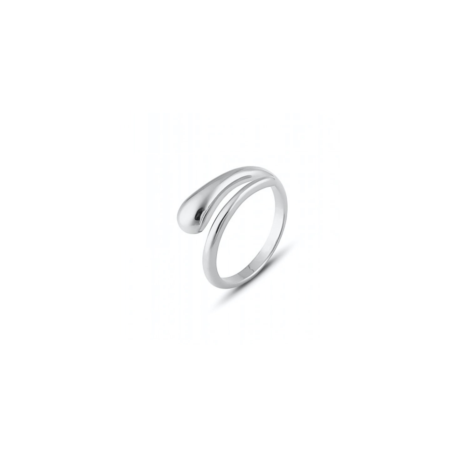 Women’s Signature Sterling Silver Stacking Snake Ring - Silver Spero London