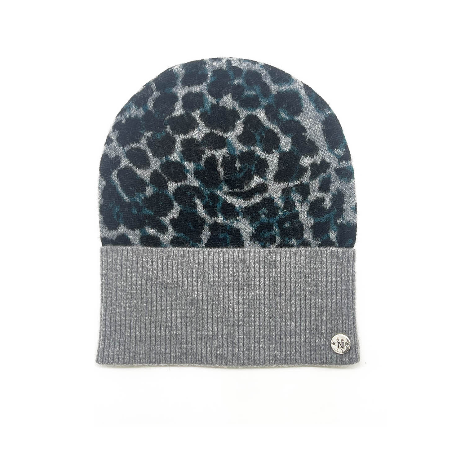 Nooki Design Women's Grey / Blue Darcy Beanie In Grey In Gray